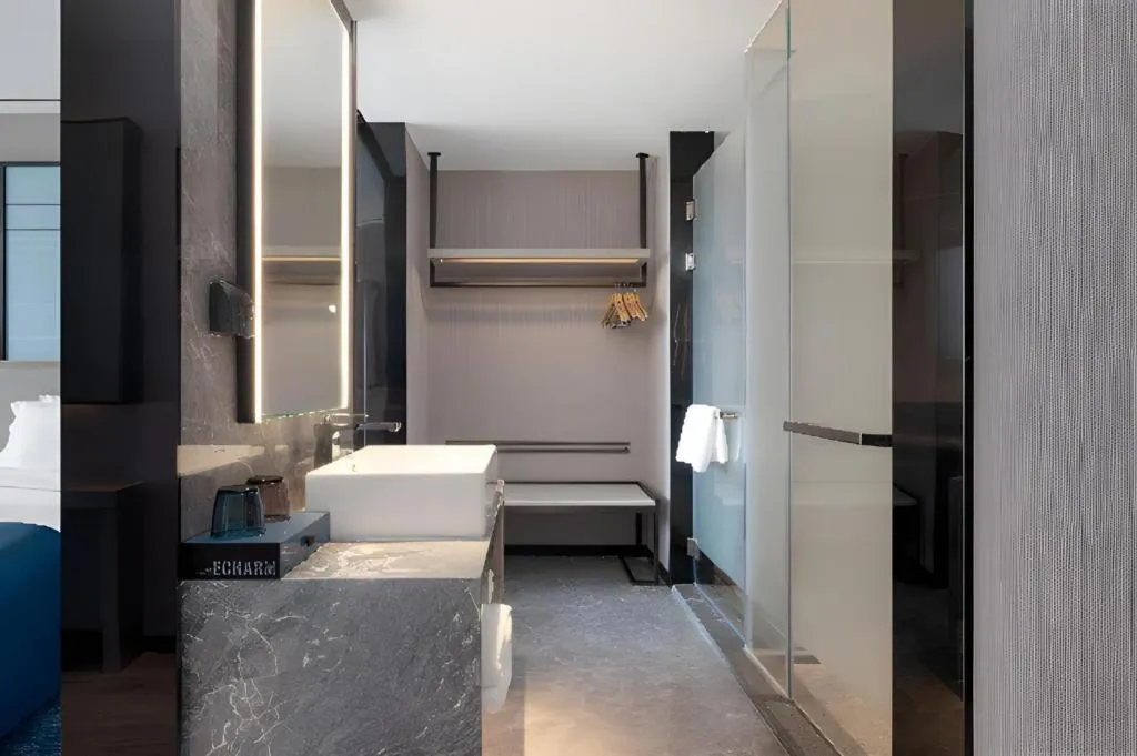 Bed in Echarm Hotel Zhuzhou Liling