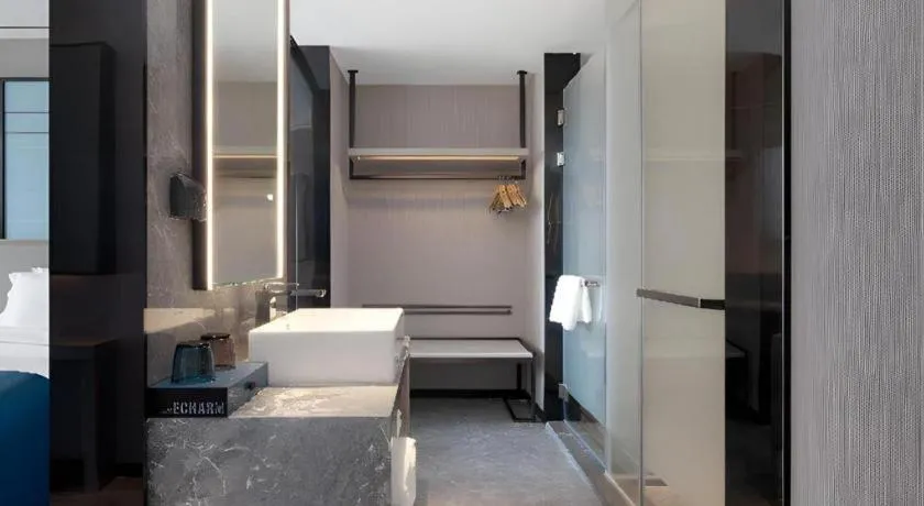 Bed in Echarm Hotel Zhuzhou Liling