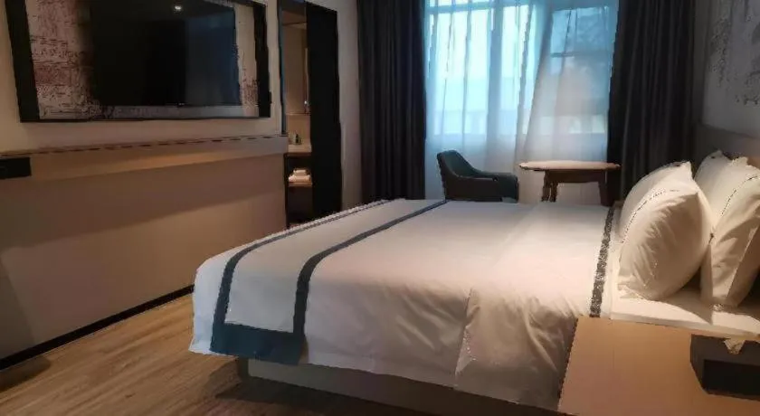 Bed in City Comfort Inn Nanyang Nanshi Hospital