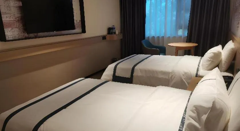 Bed in City Comfort Inn Nanyang Nanshi Hospital