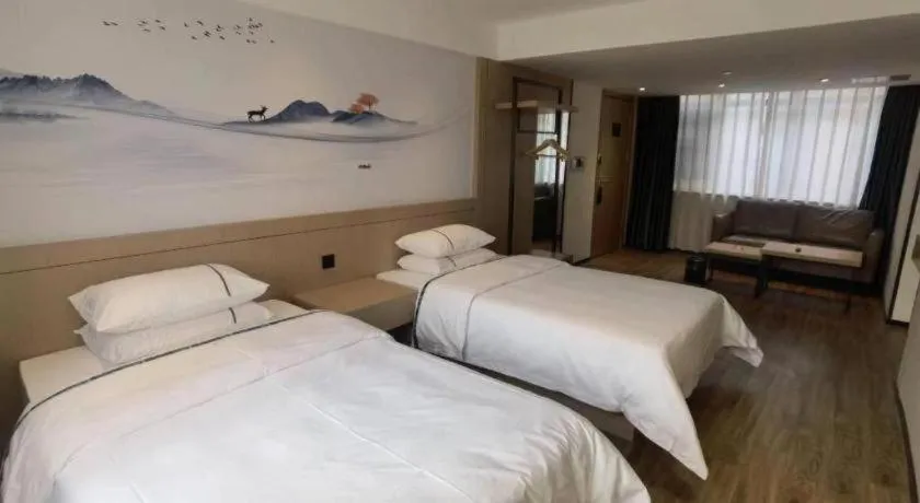 Bed in City Comfort Inn Nanyang Nanshi Hospital