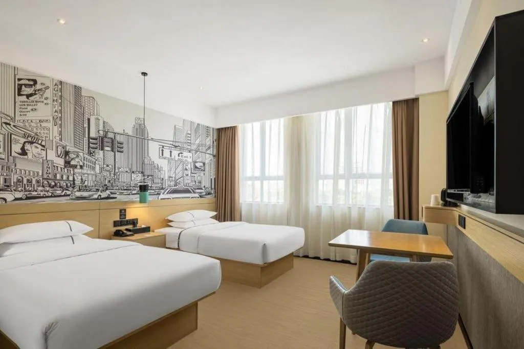 Bed in City Comfort Inn Nanyang Nanshi Hospital