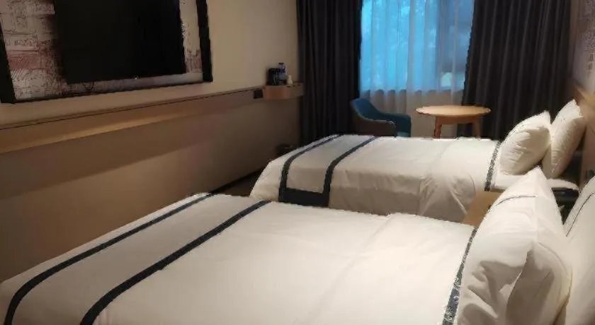 Bed in City Comfort Inn Nanyang Nanshi Hospital