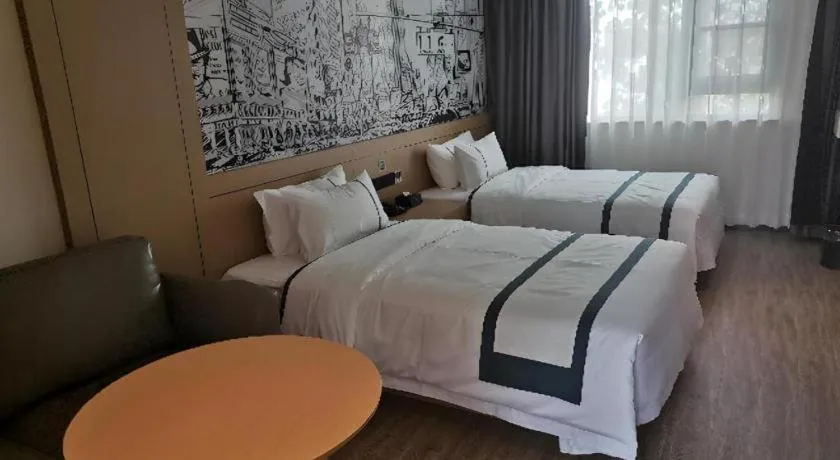 Bed in City Comfort Inn Nanyang Nanshi Hospital