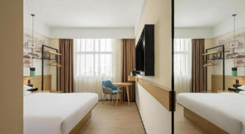 Bed in City Comfort Inn Nanyang Nanshi Hospital