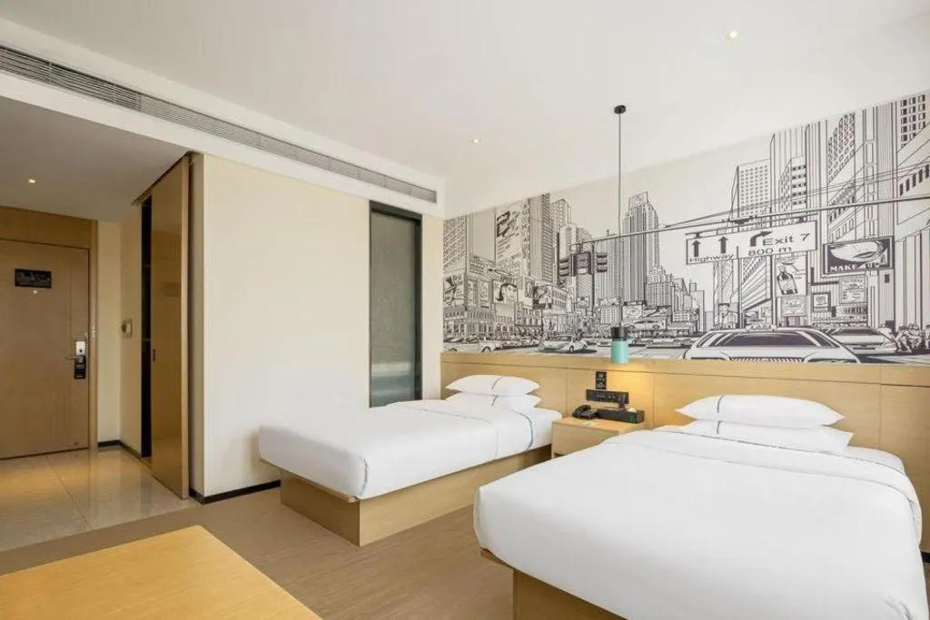 Bed in City Comfort Inn Nanyang Nanshi Hospital