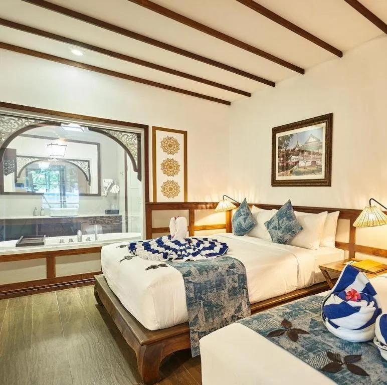 Bed in My BanLao Hotel