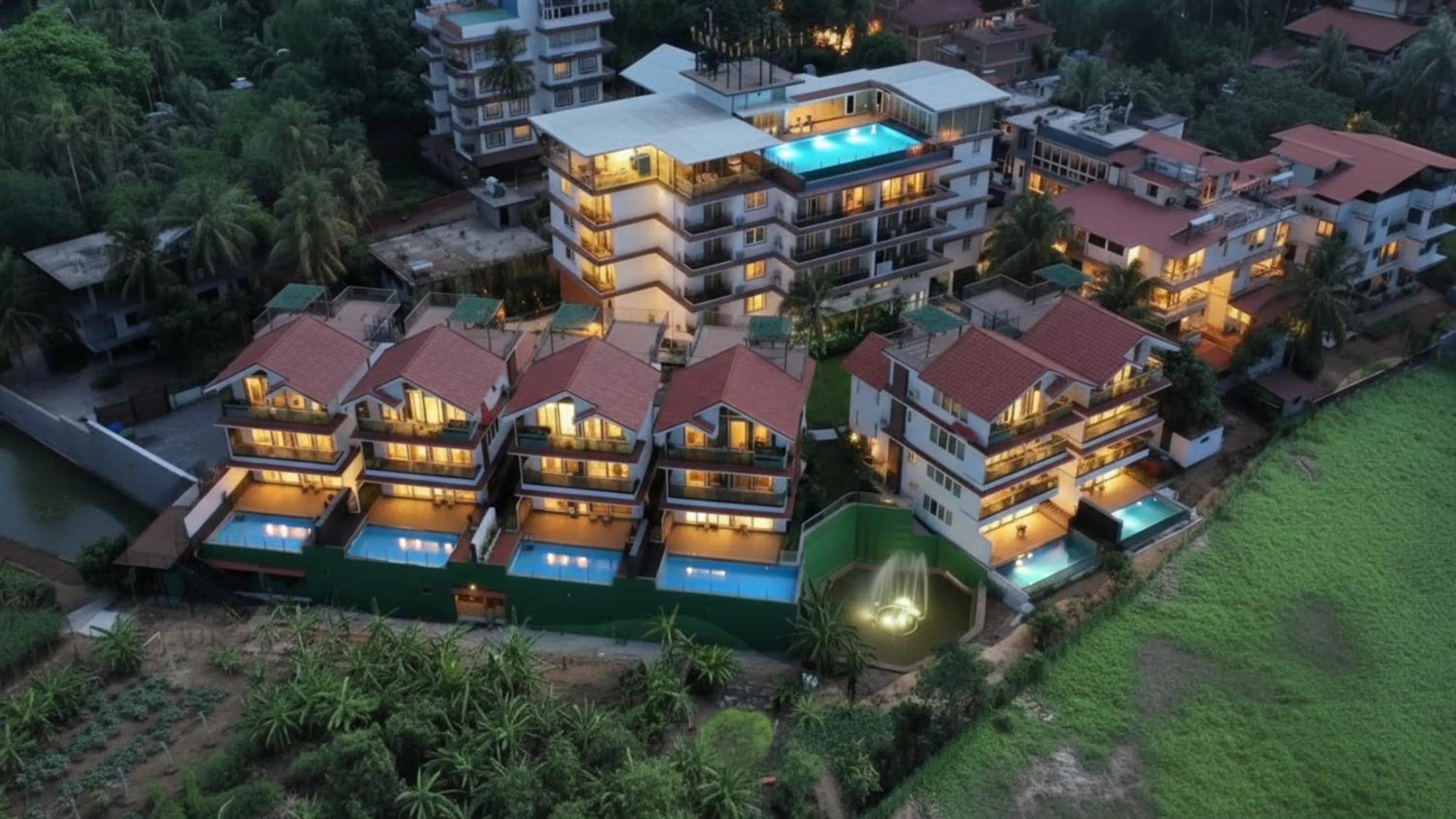 View (from property/room) in The Tanisi Resorts & Pool Villas, Candolim