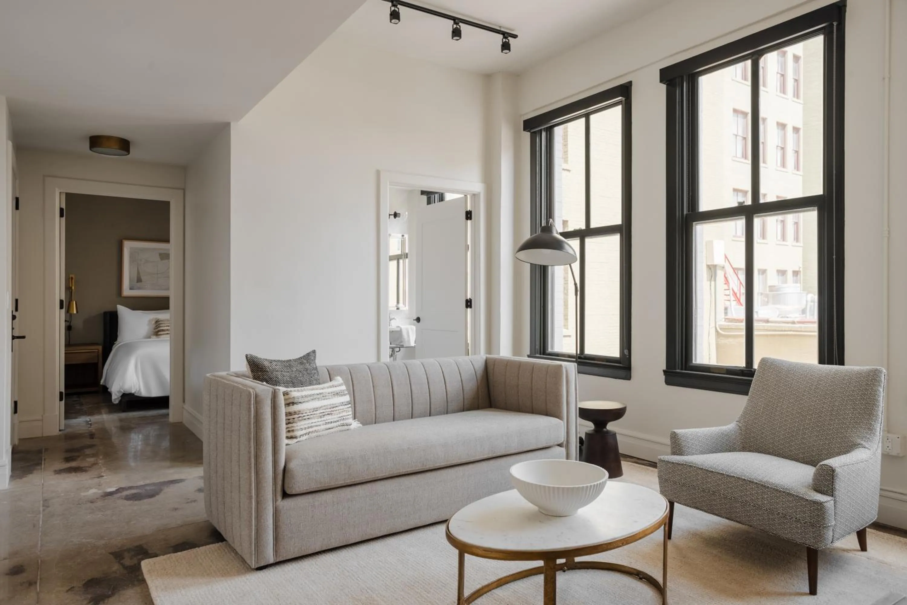 Living room in La Luz