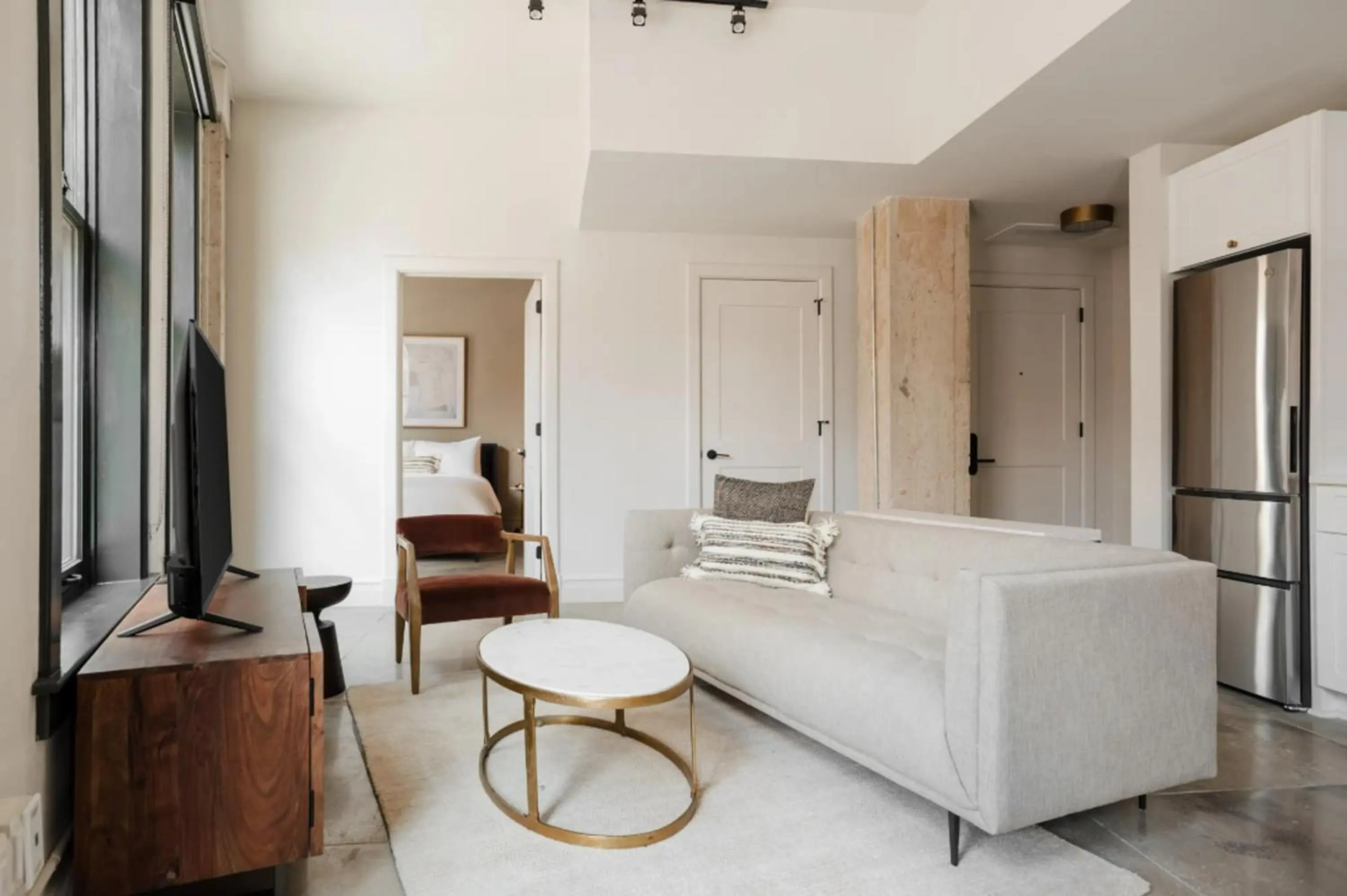 Living room in La Luz