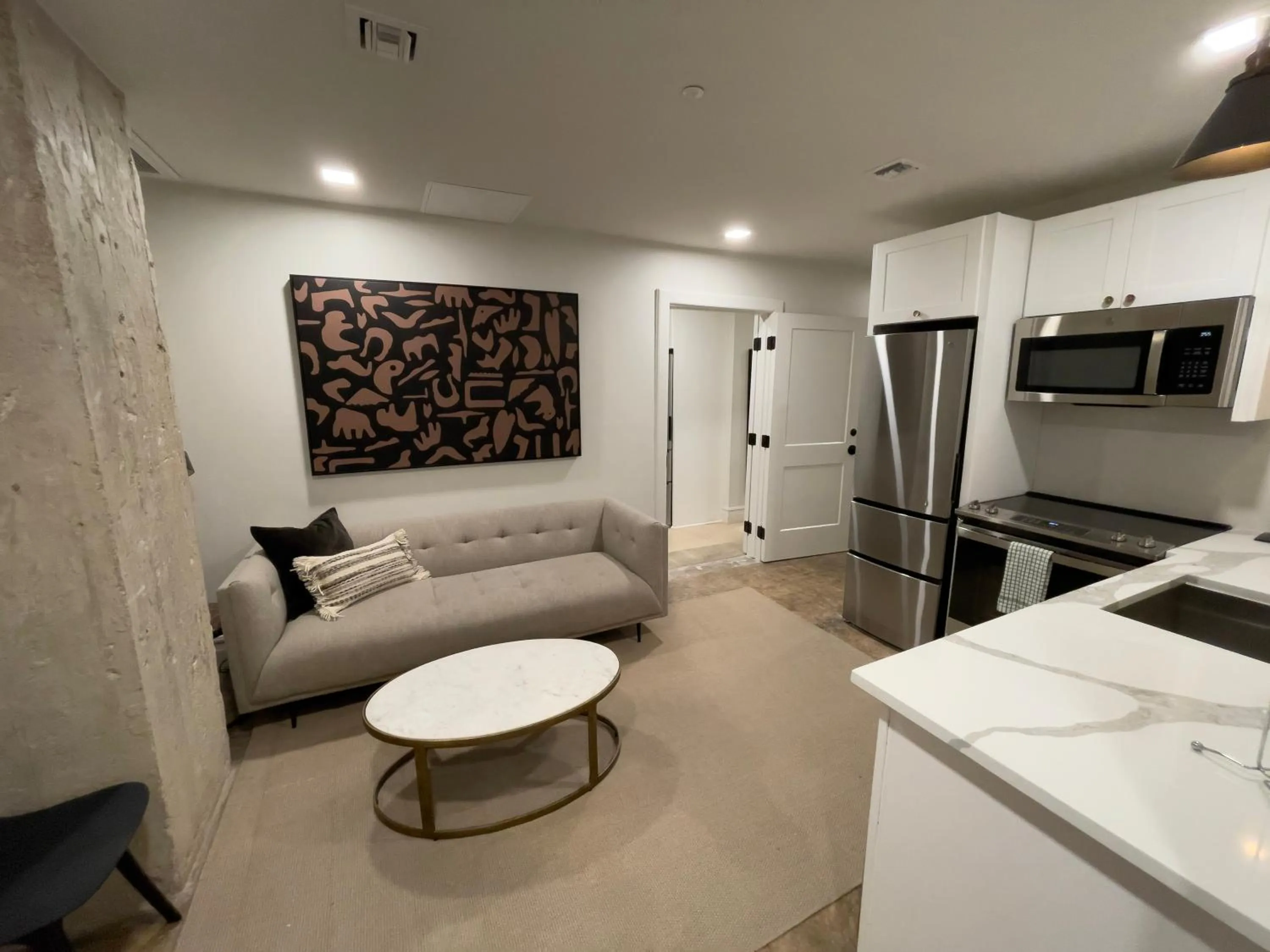 Living room in La Luz