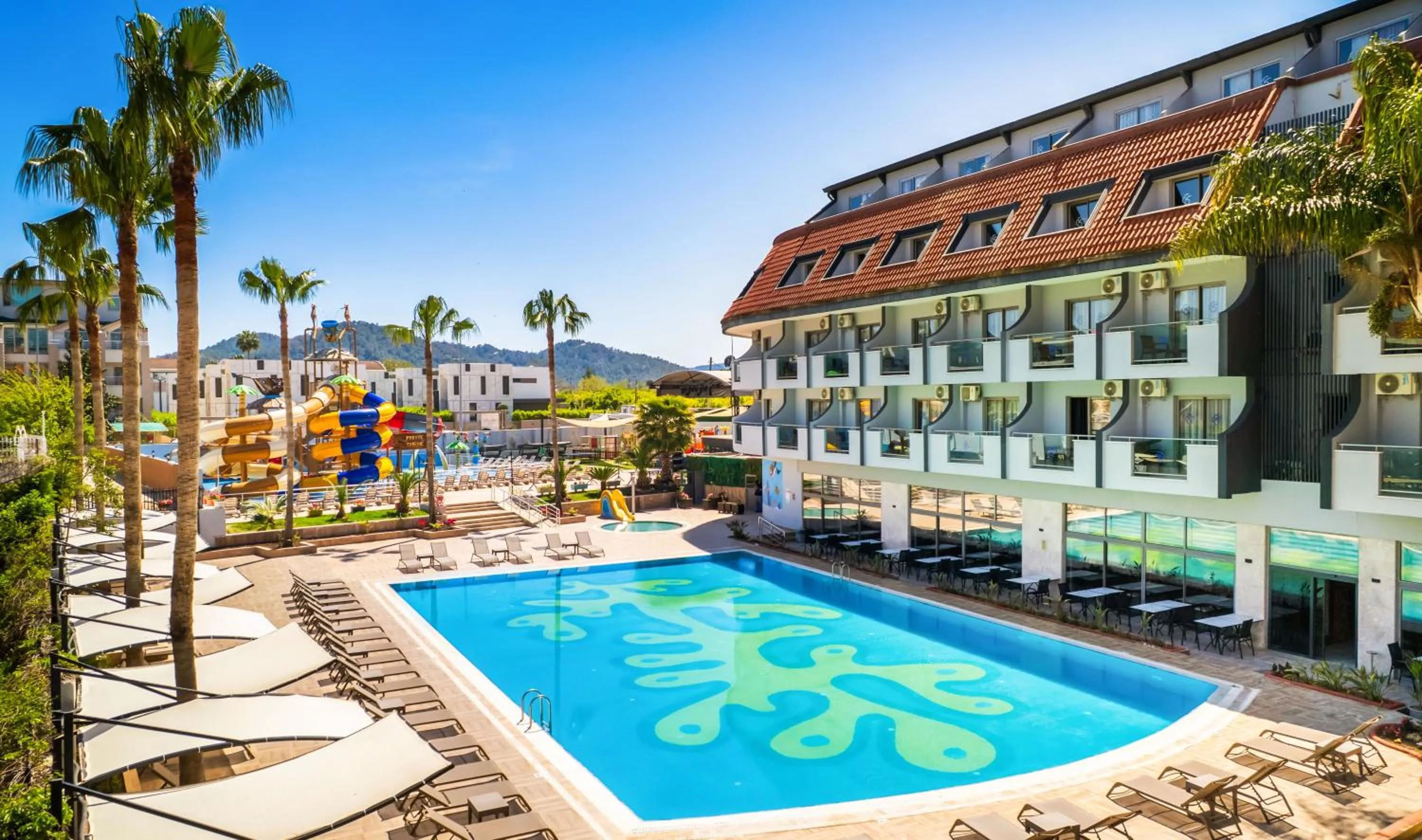 Pool view in Dedeman Kemer Resort - Ultra All Inclusive