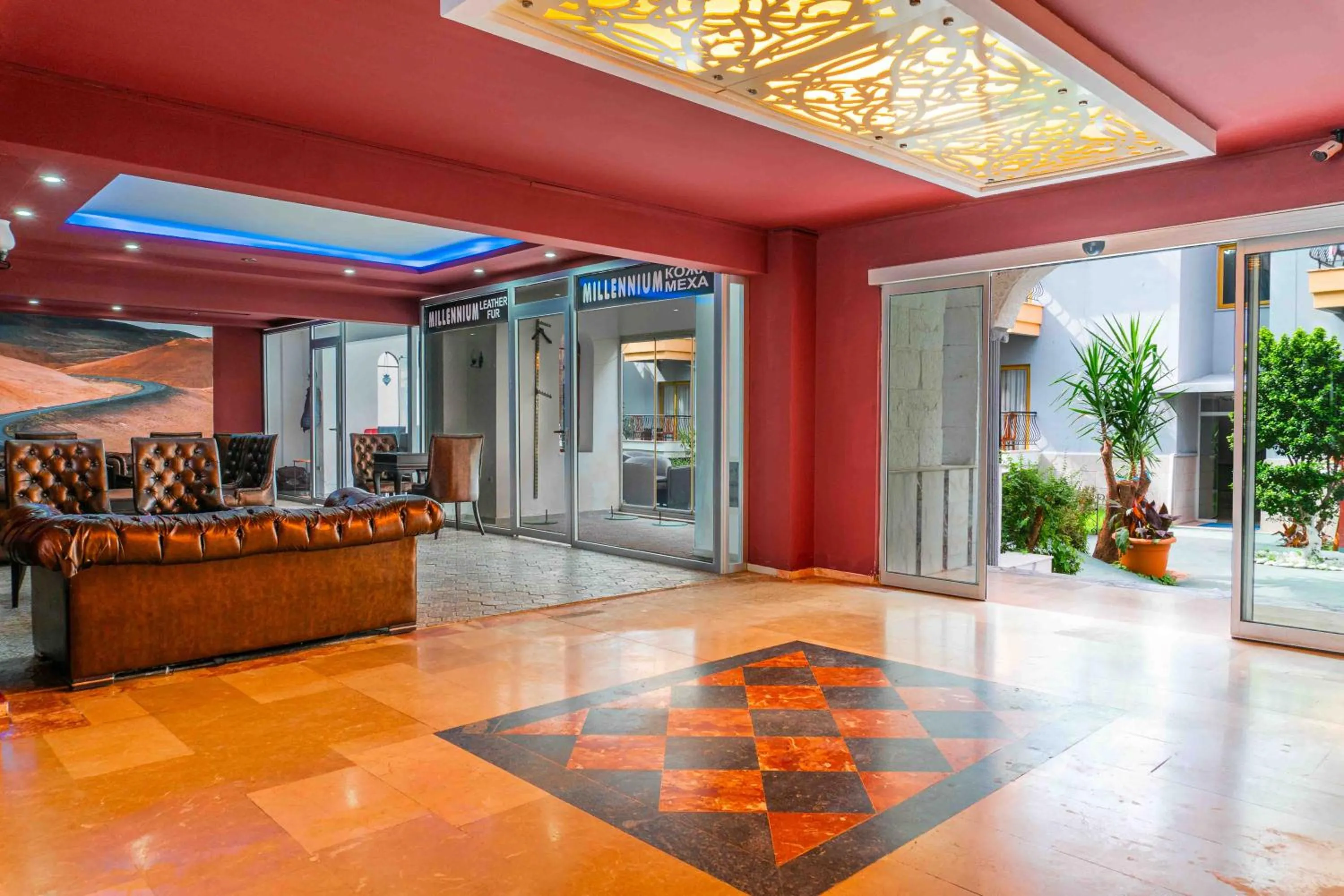 Lobby or reception in BELPOİNT BEACH HOTEL