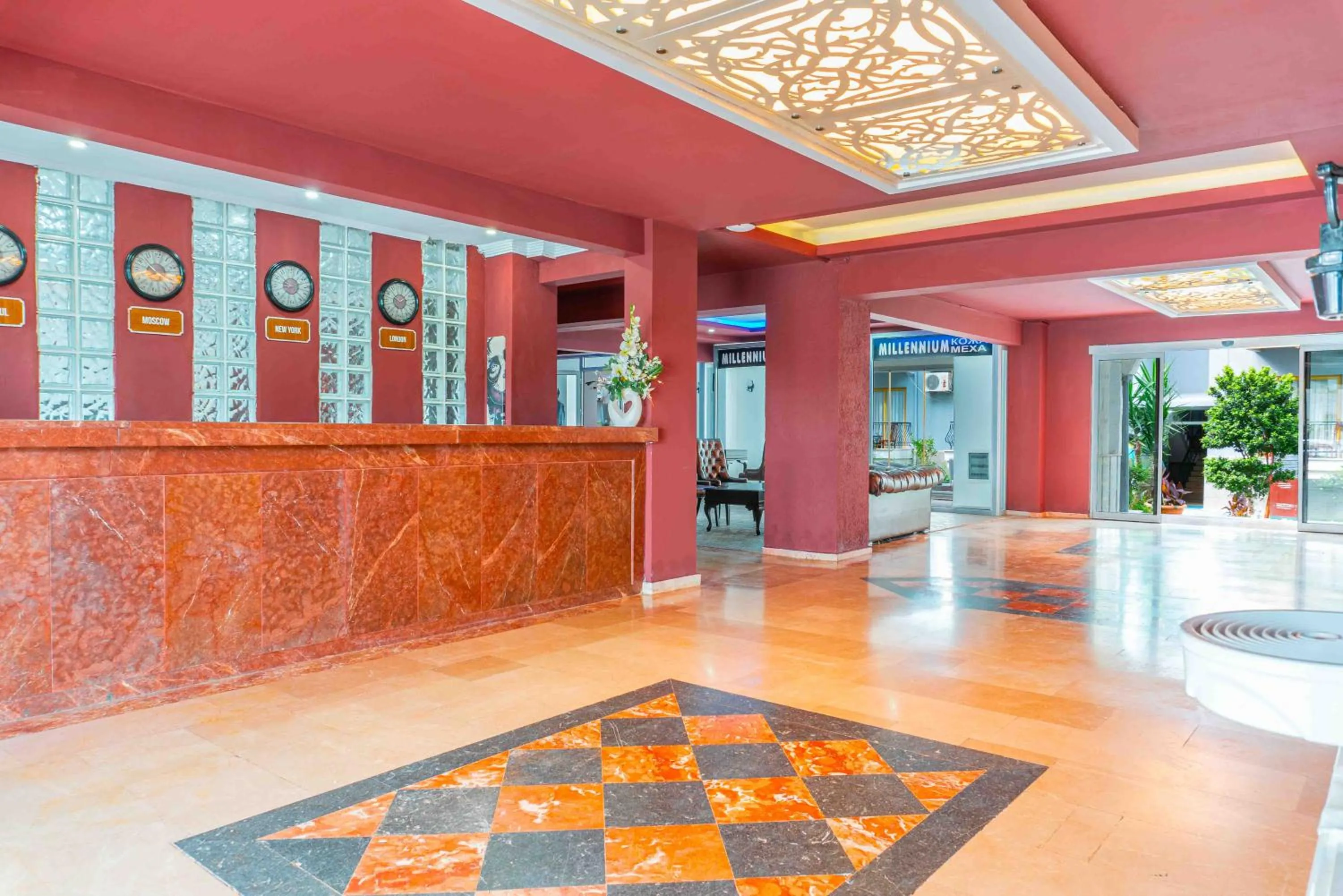 Lobby or reception in BELPOİNT BEACH HOTEL