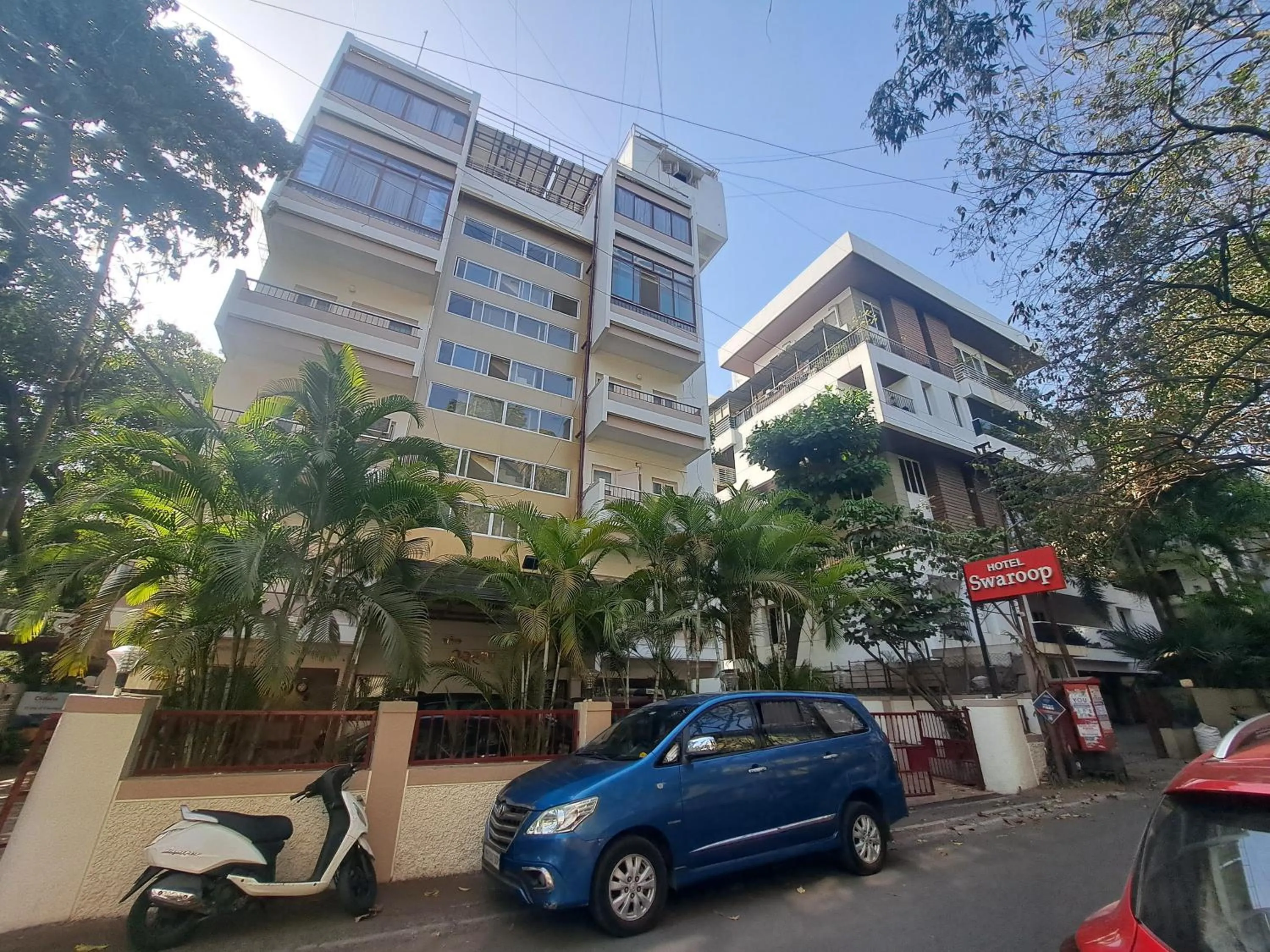 Property building in Hotel Swaroop