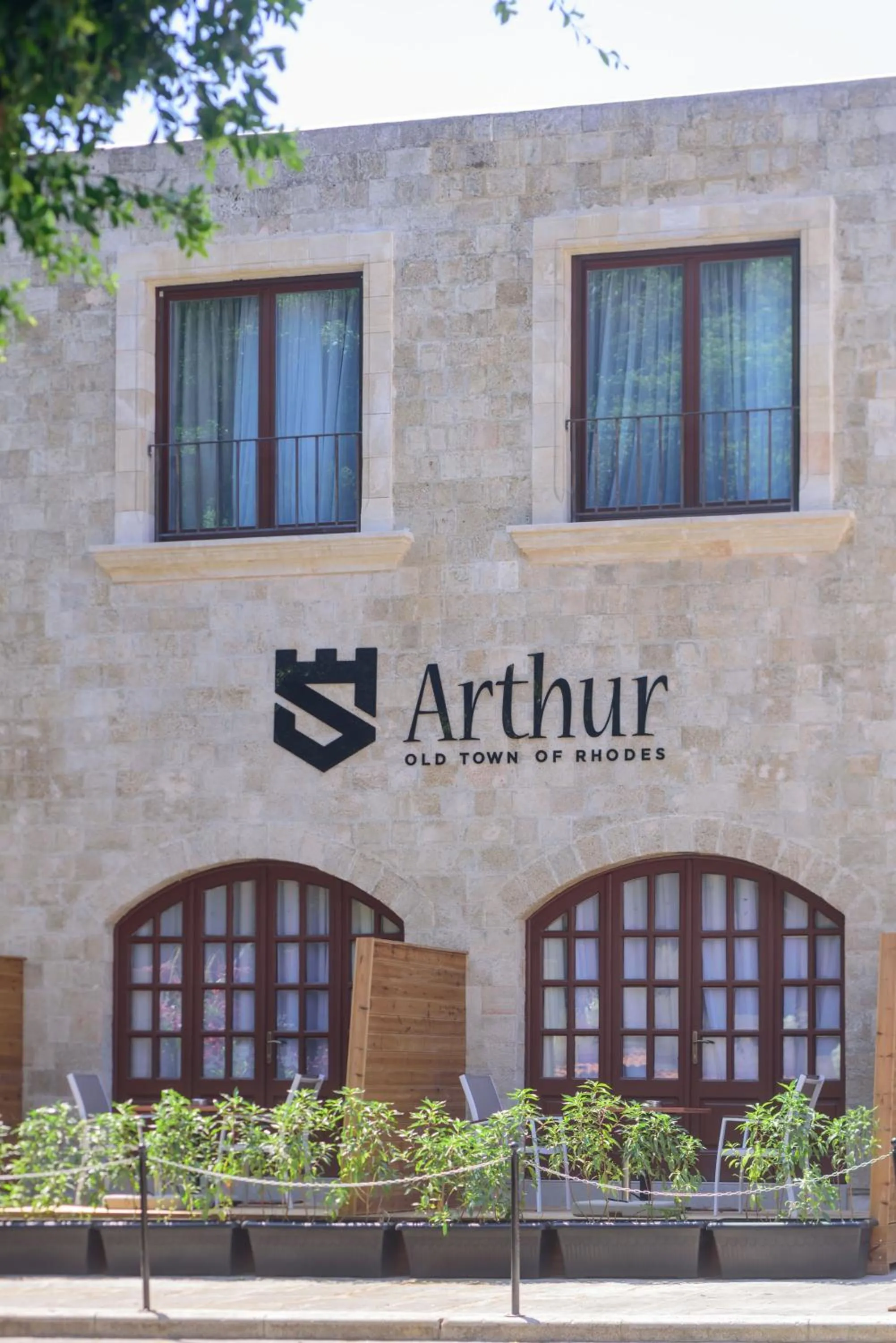 Property building in Arthur Suites in Old Town