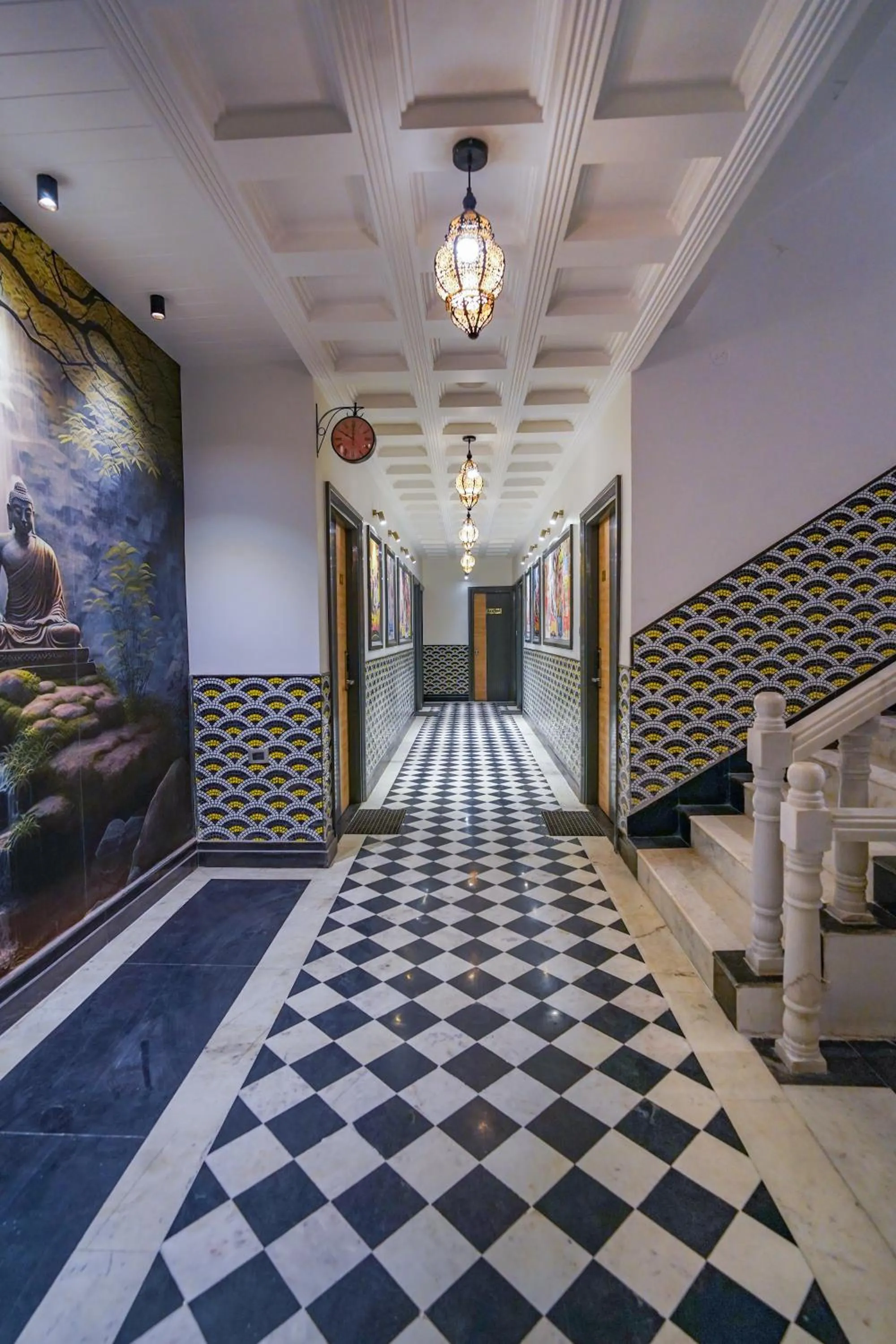 Lobby or reception in Hotel Red Stone