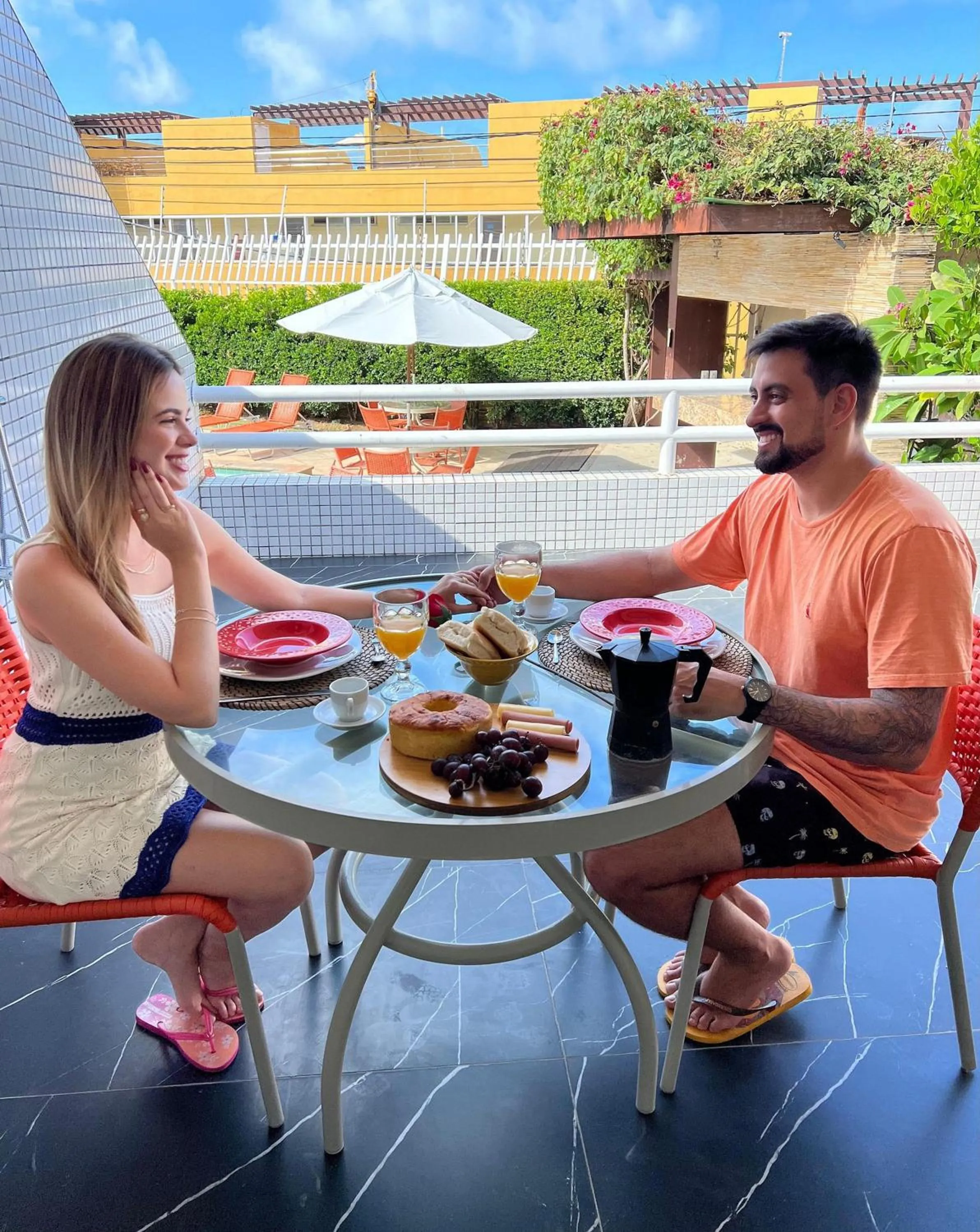 Coffee/tea facilities in Flat Varandas de Ponta Negra