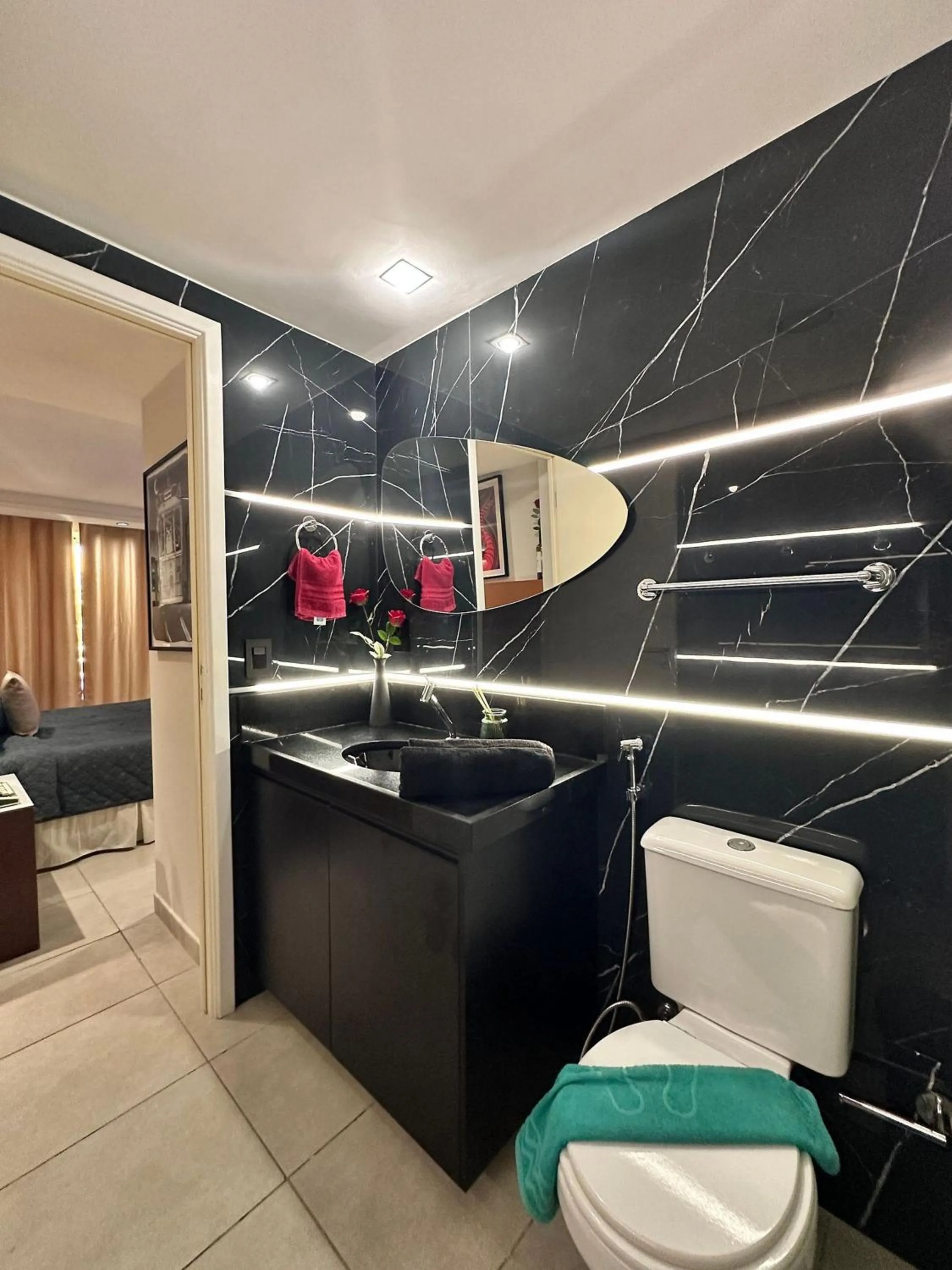 Toilet in Flat Varandas de Ponta Negra