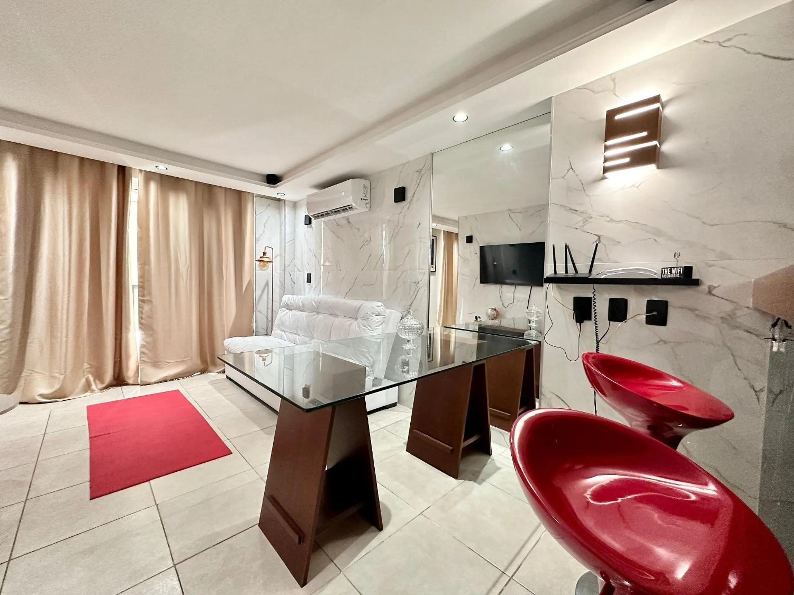 Living room in Flat Varandas de Ponta Negra