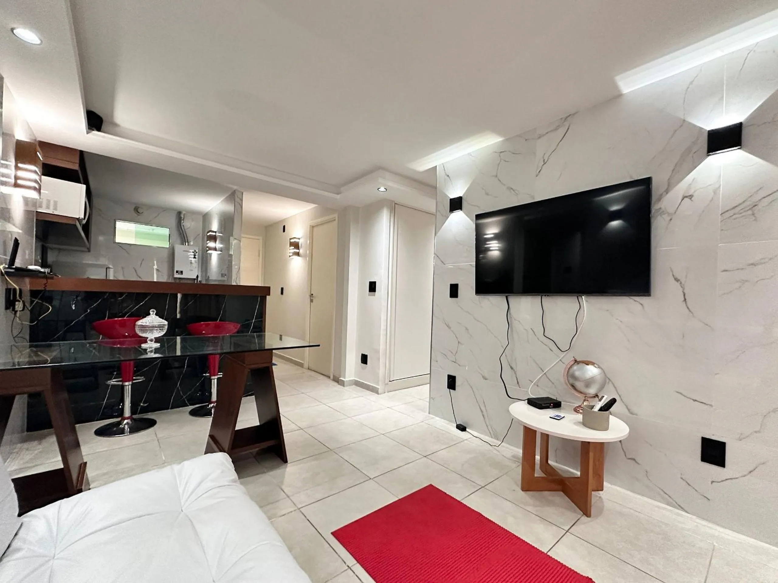 Living room in Flat Varandas de Ponta Negra