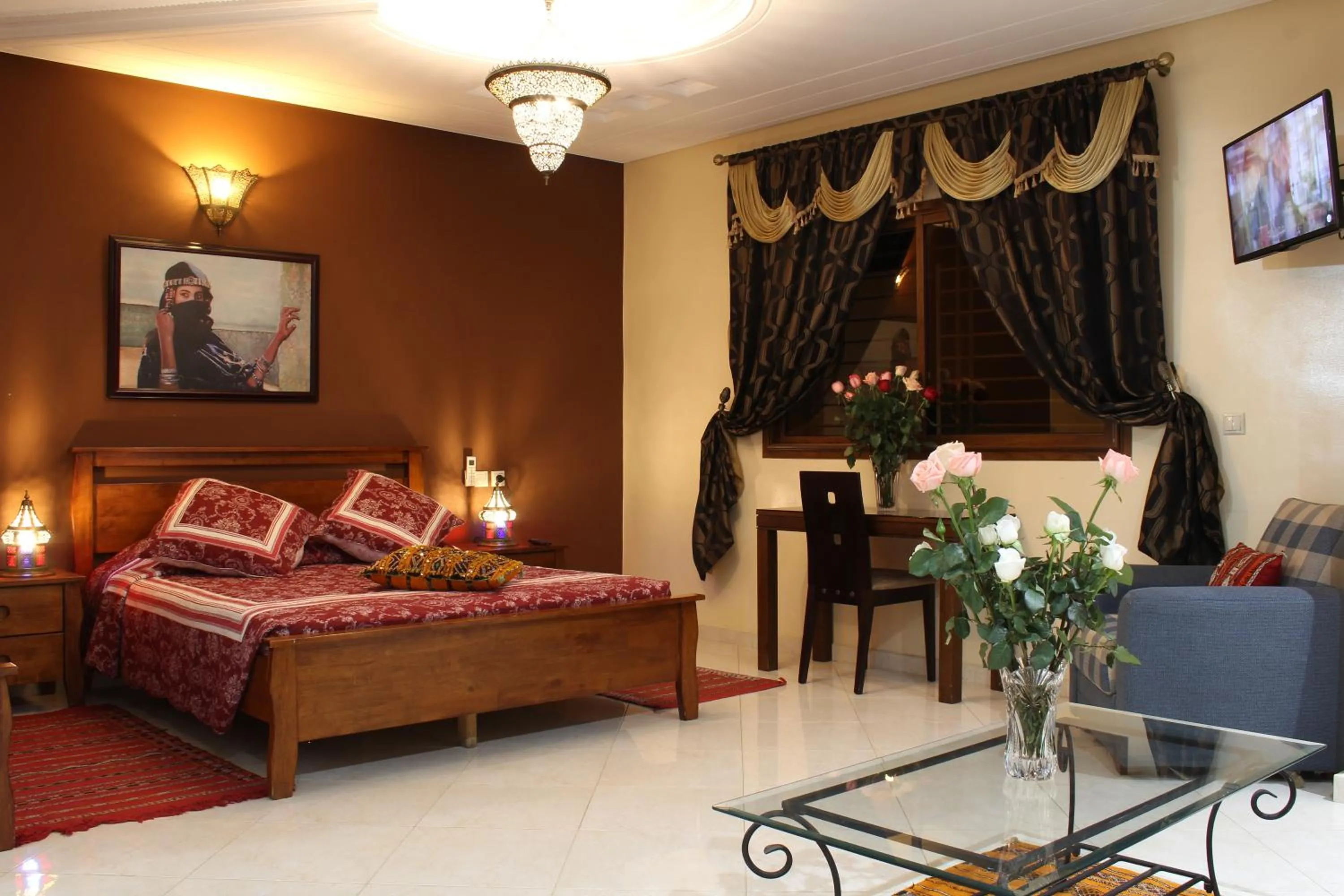 Photo of the whole room in Riad Mimosa