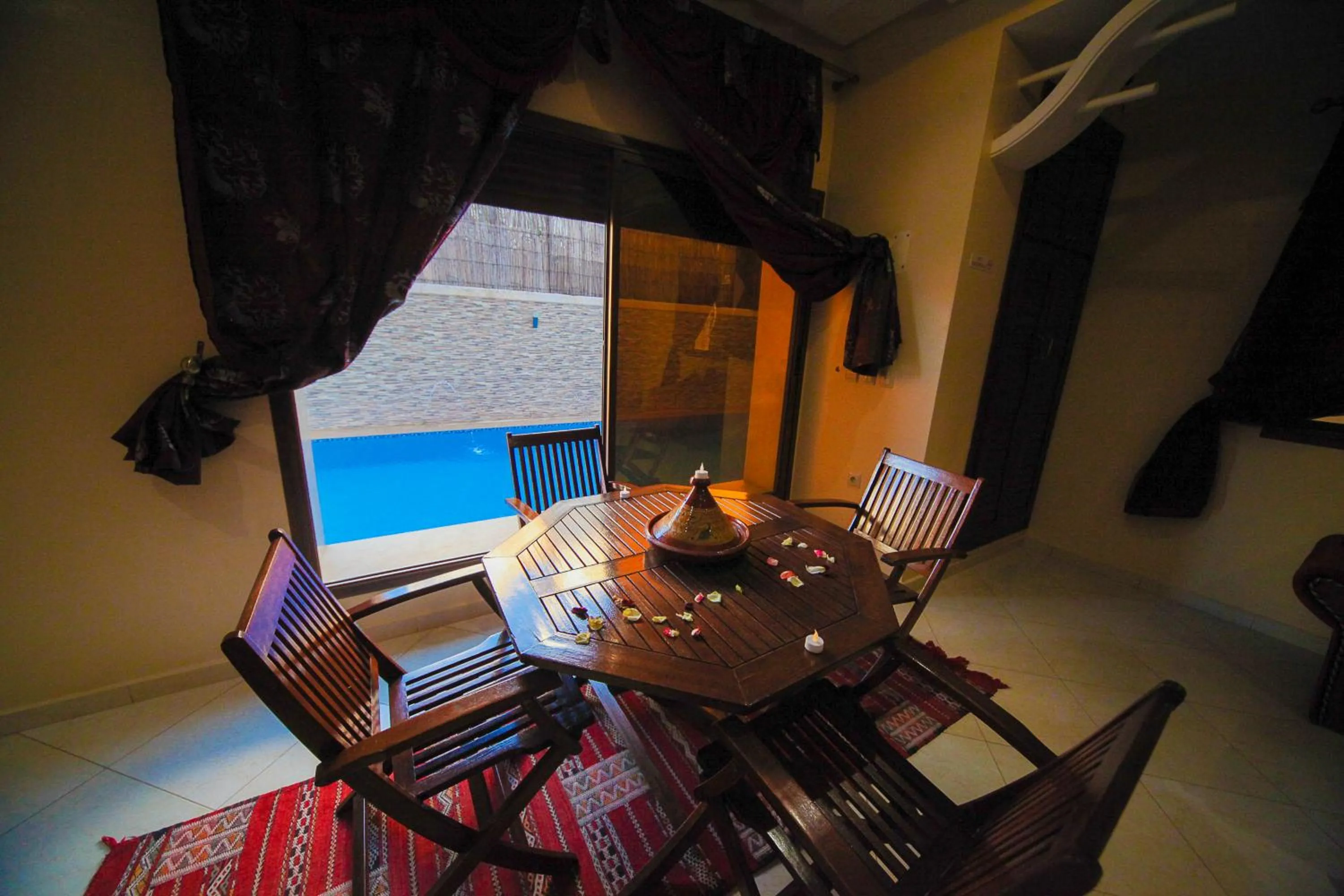 Patio in Riad Mimosa