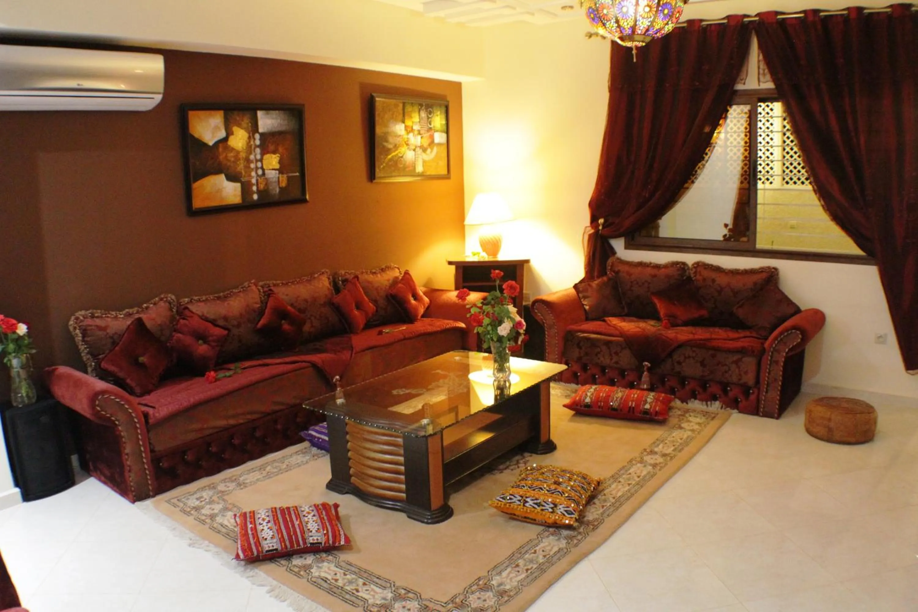 Living room in Riad Mimosa