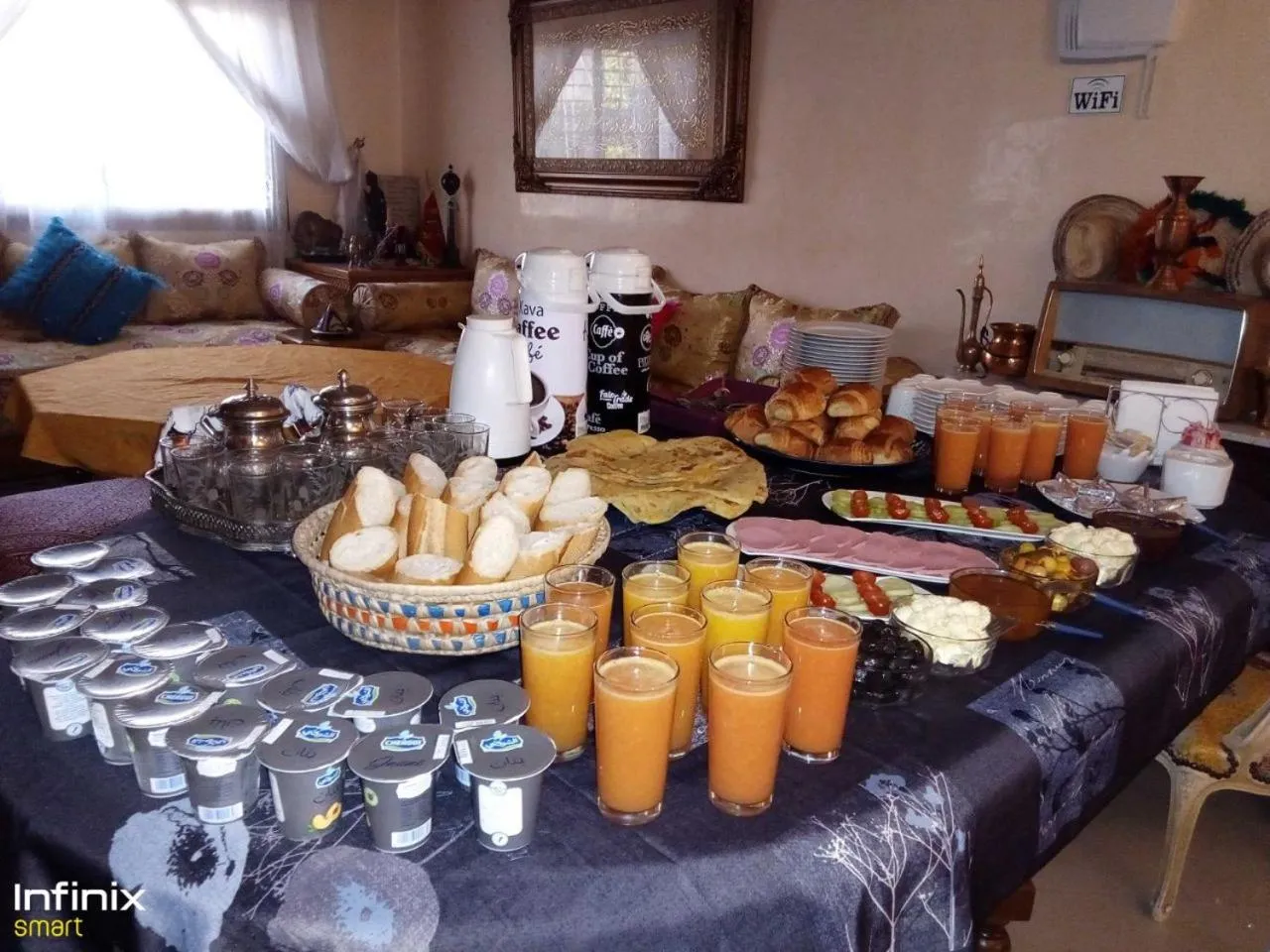 Breakfast in Riad Mimosa