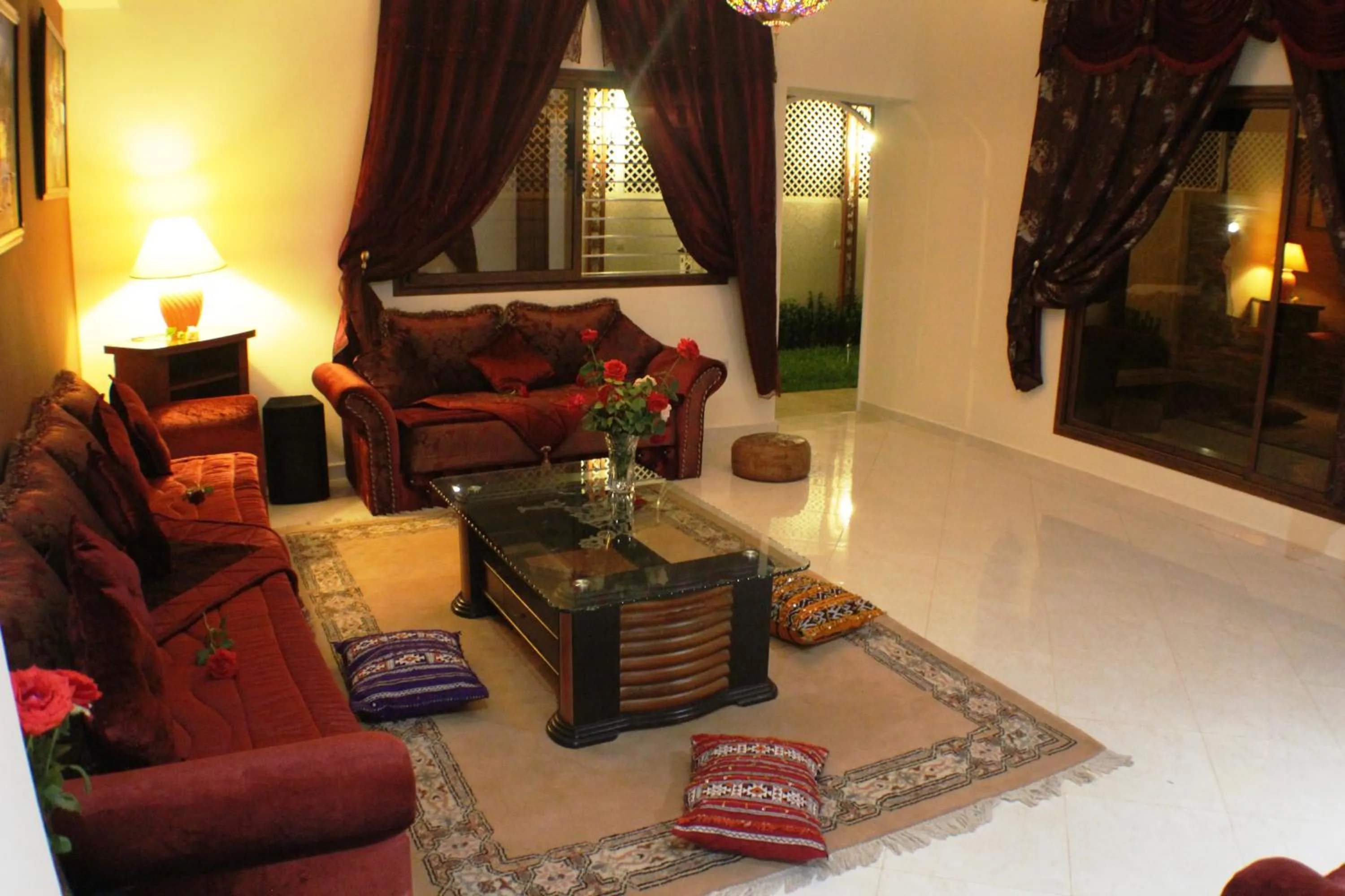 Living room in Riad Mimosa