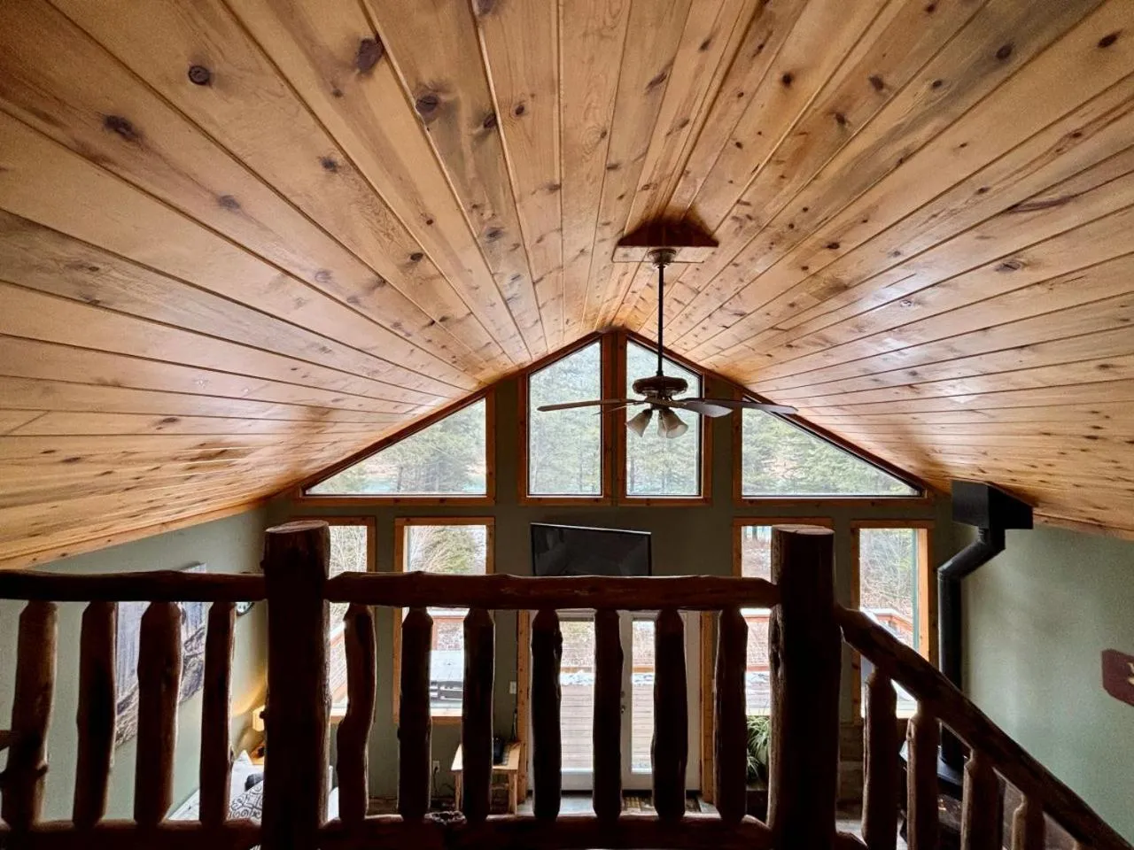 View (from property/room) in Riverfront Motel & Cabins