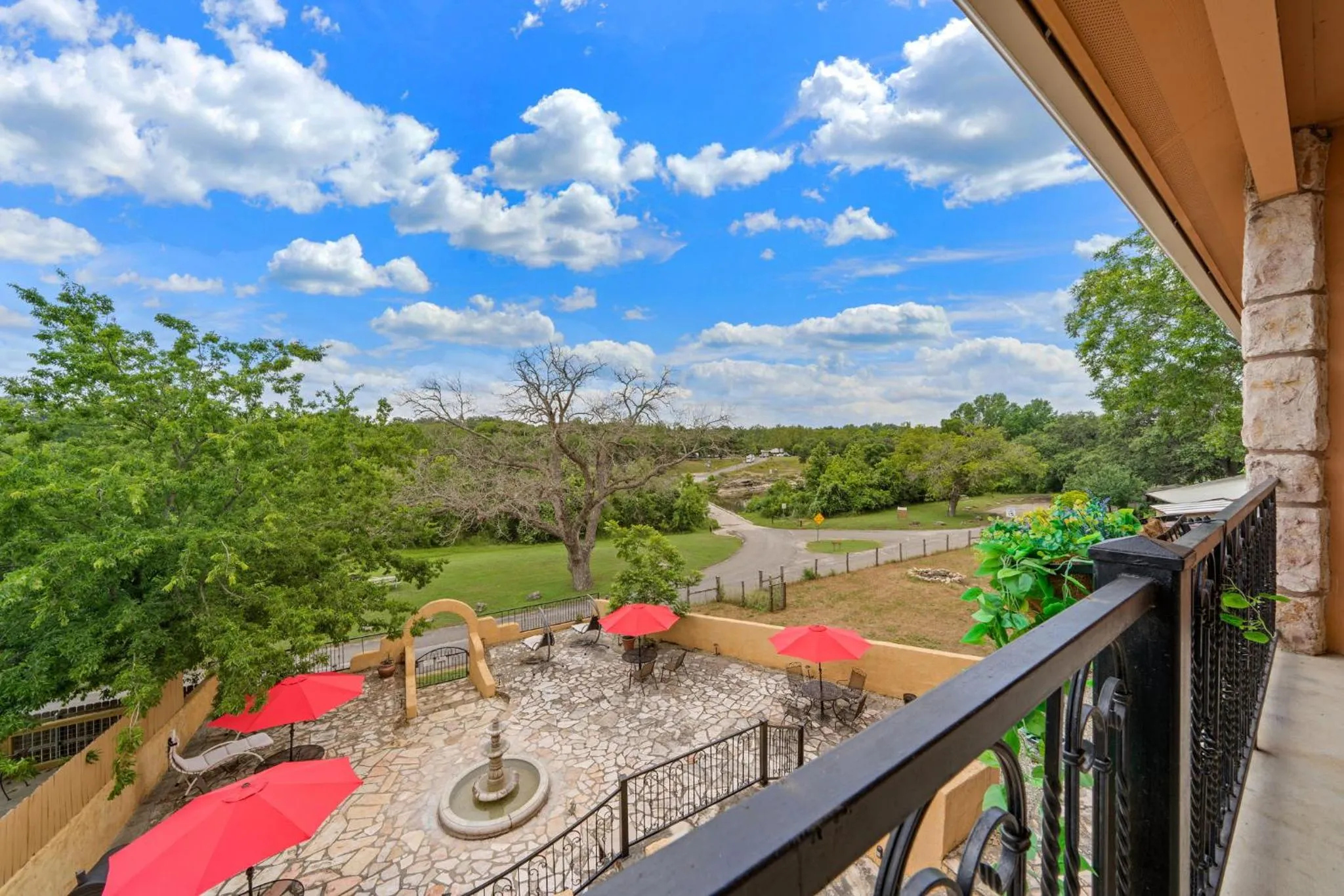 View (from property/room) in Blanco Riverside Cottages