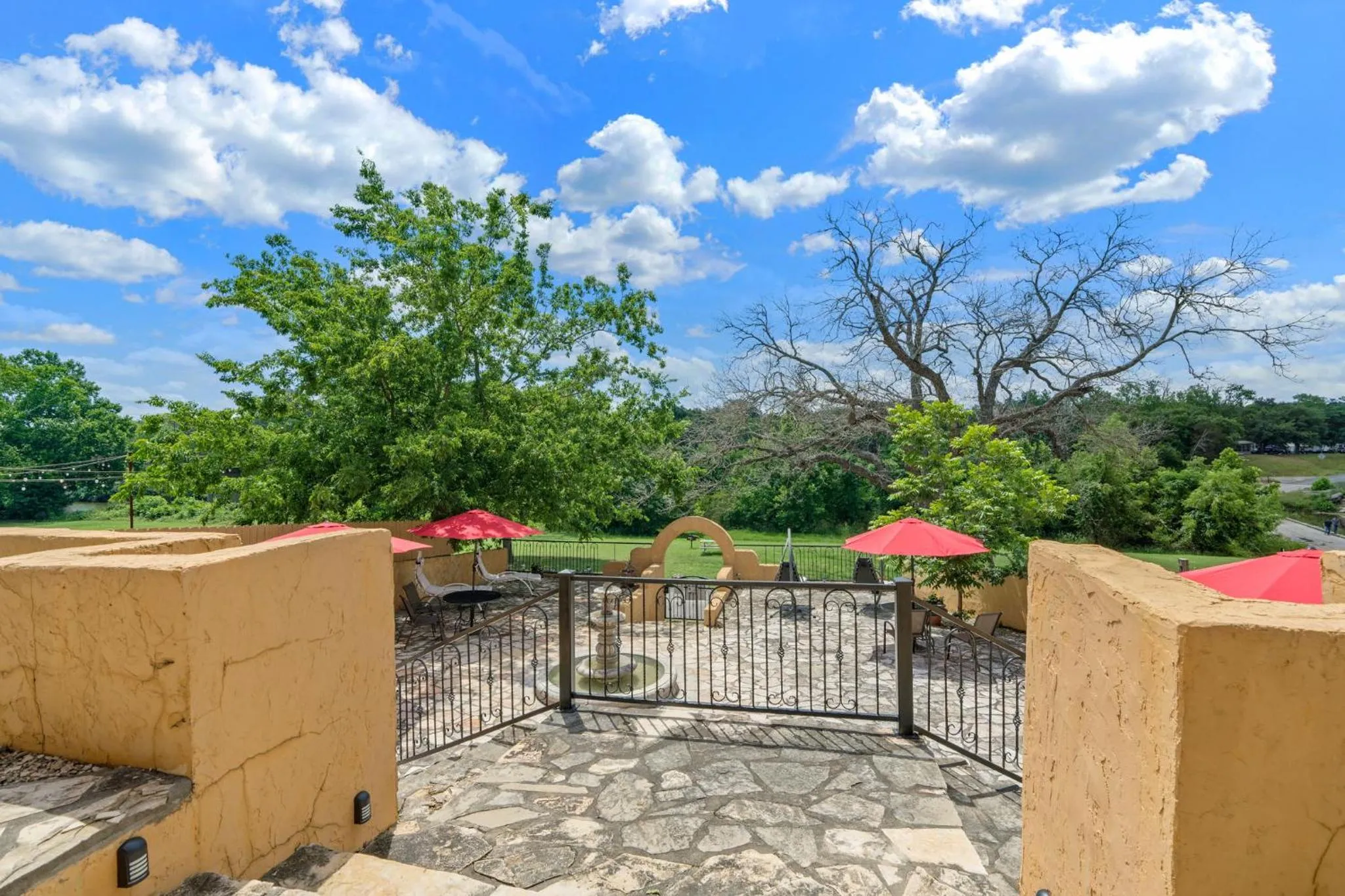 View (from property/room) in Blanco Riverside Cottages