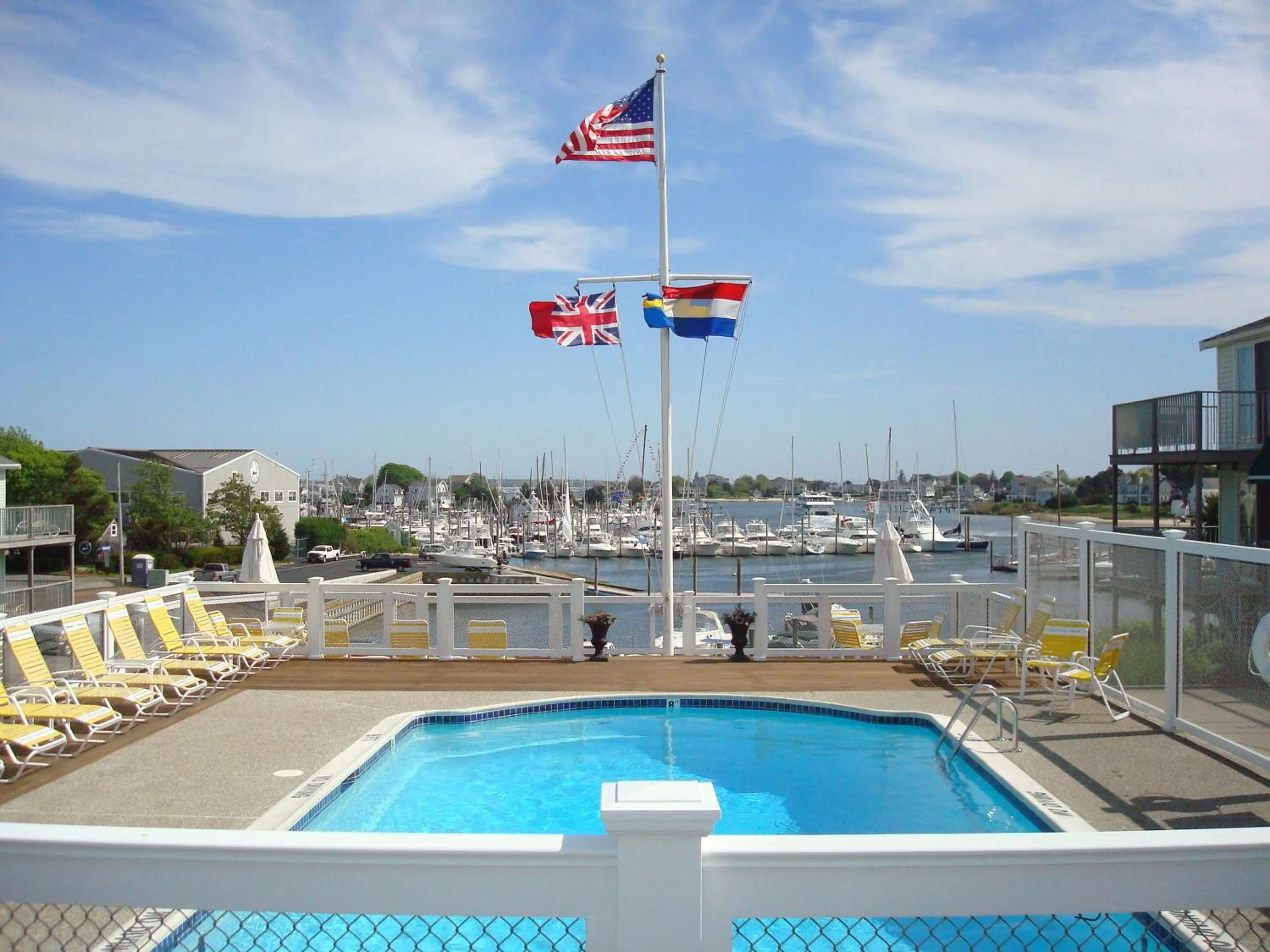 Swimming pool in Anchor In Hotel - Hyannis, MA