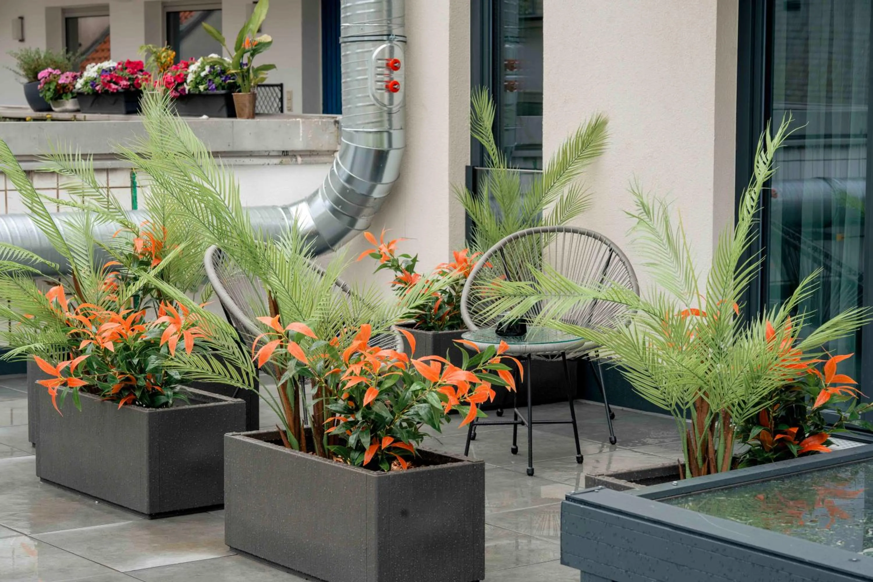 Balcony/Terrace in Central Hotel & Lounge Adult Only