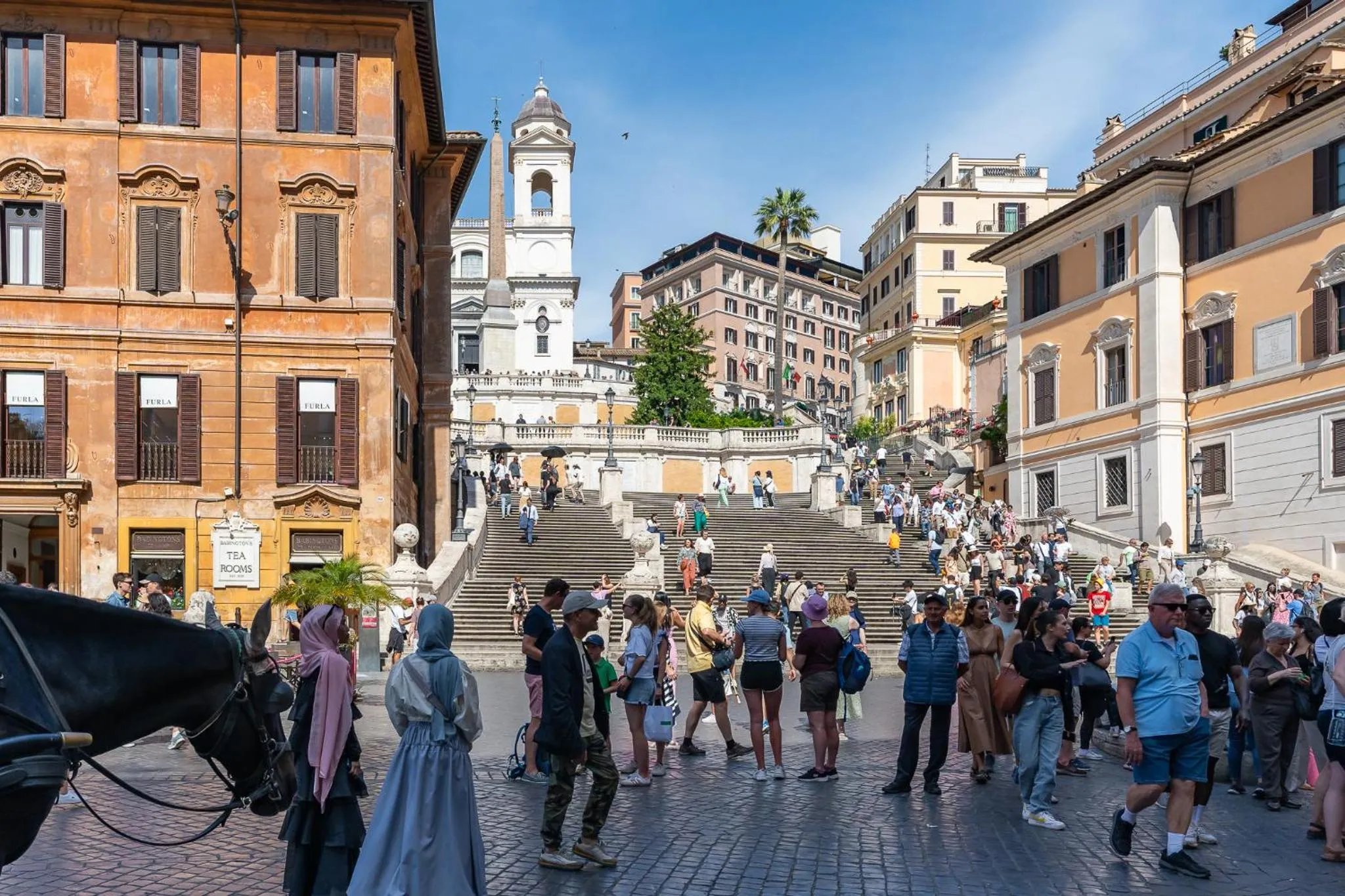 Neighbourhood in Decimo Meridio- At Spanish Steps-