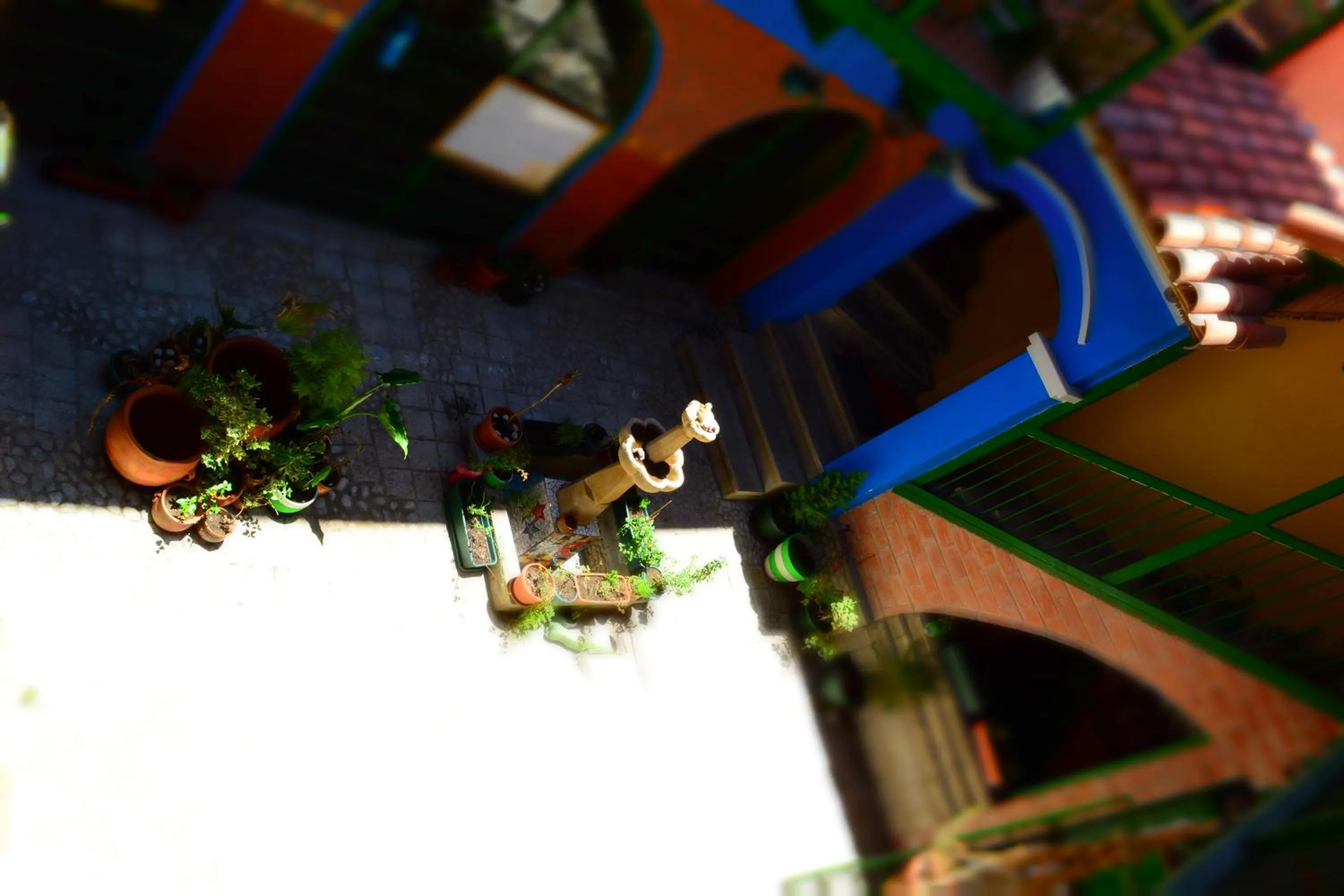 Patio in Anata Hostal