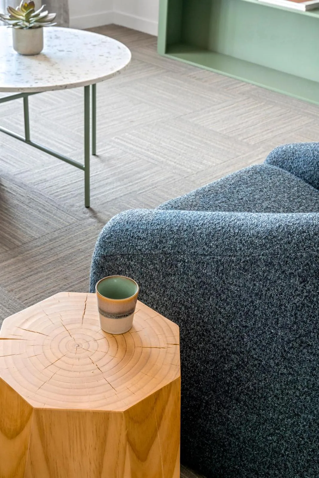 Living room in Quest Townsville on Eyre