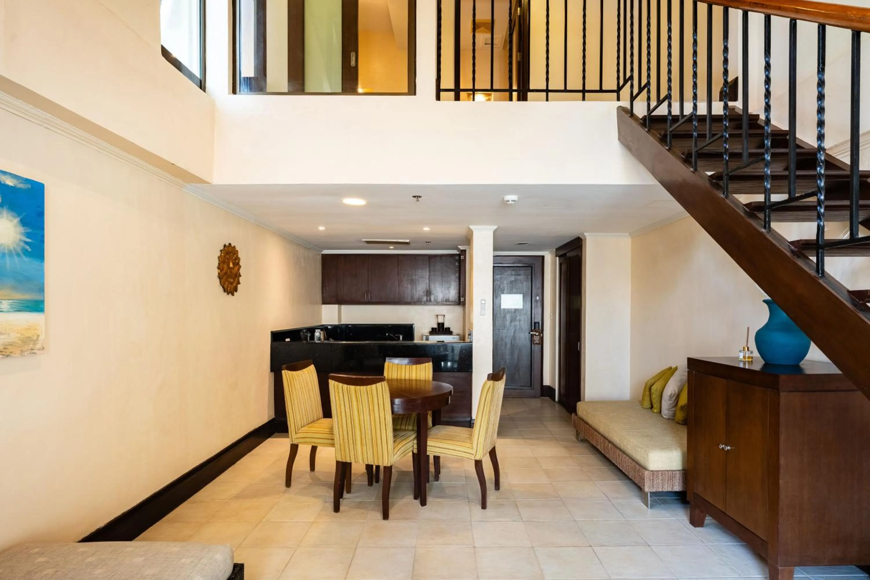 Living room in Le Soleil de Boracay Hotel