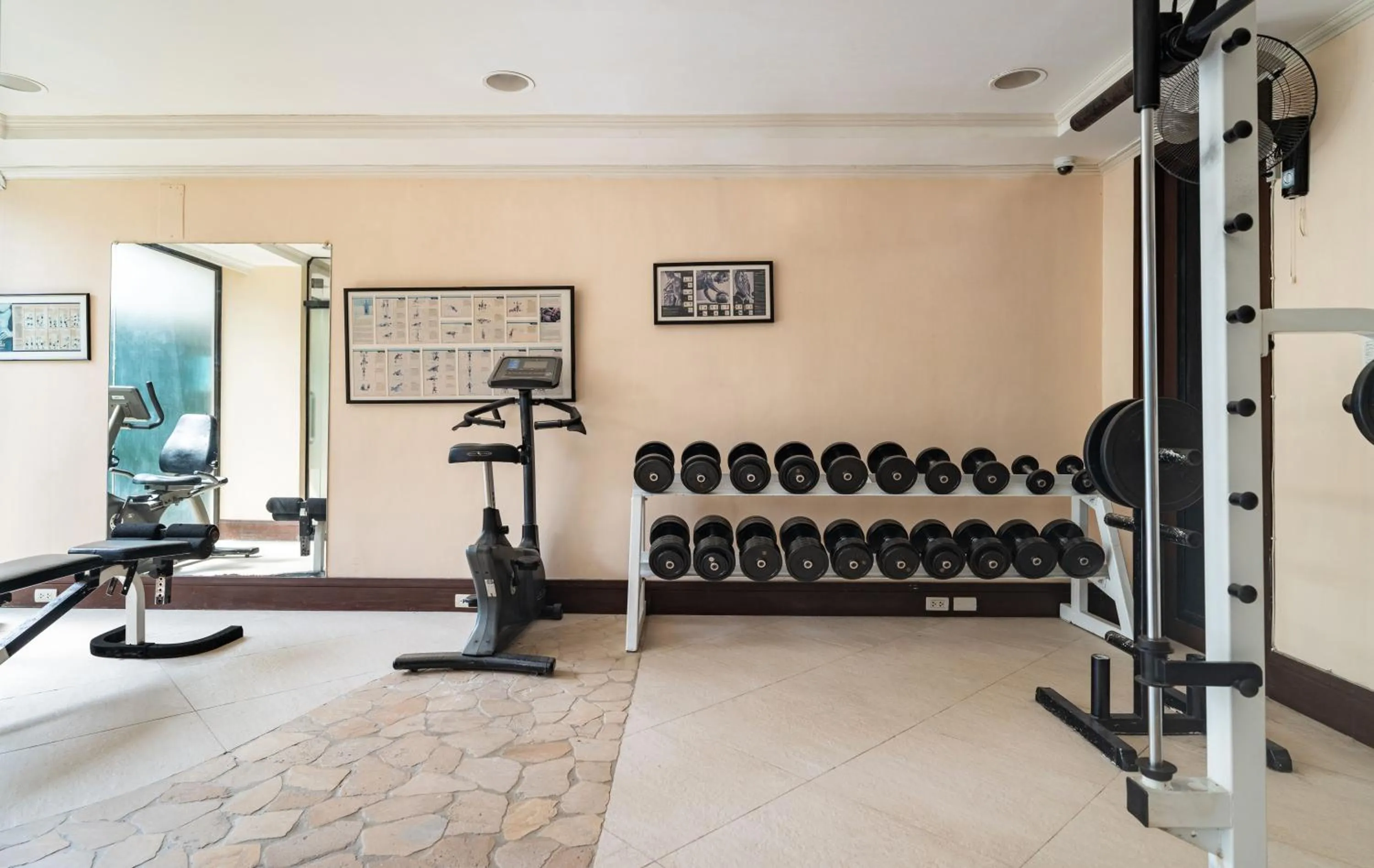 Fitness centre/facilities in Le Soleil de Boracay Hotel