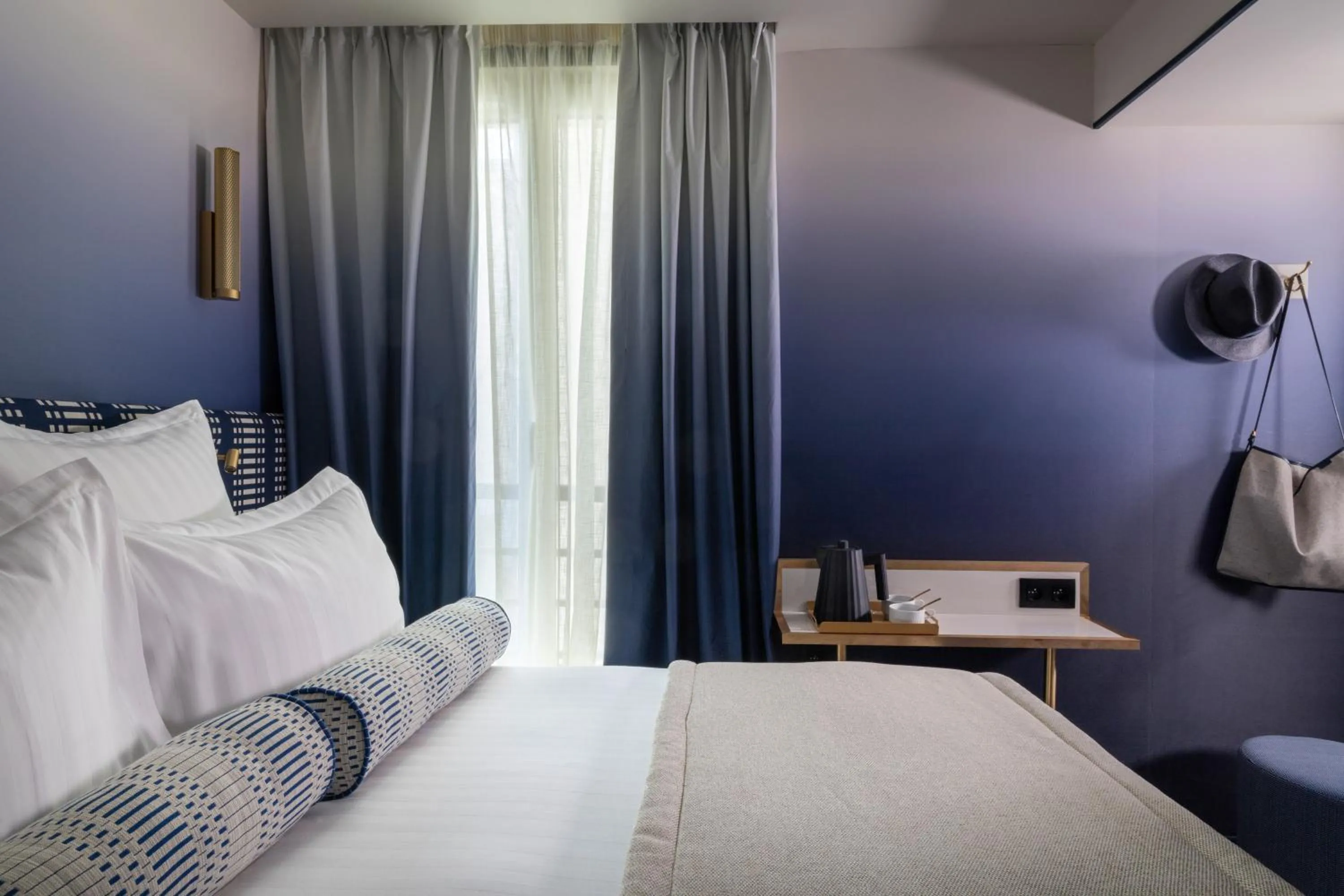 Bed in Hôtel Filigrane & Spa