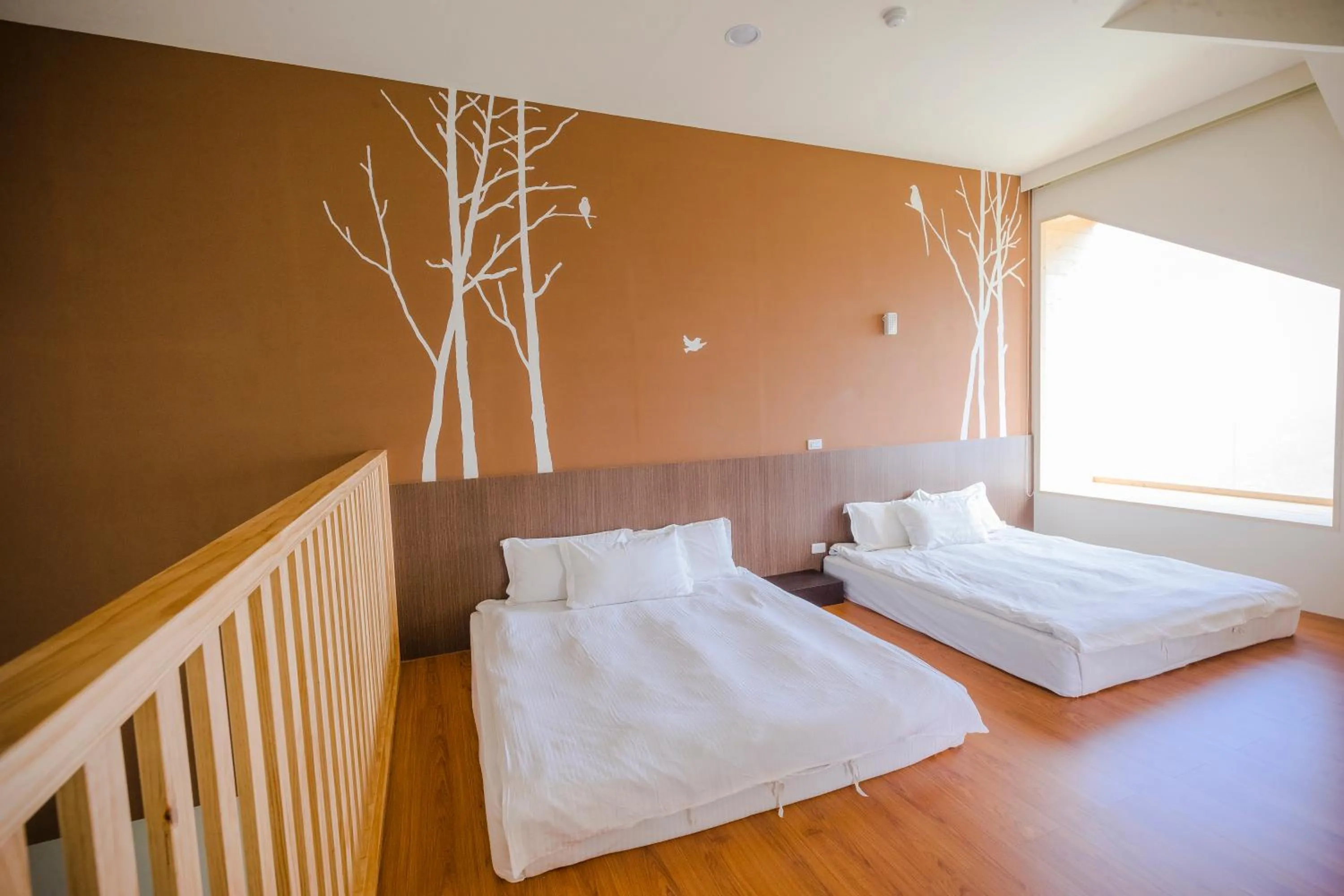 Bed in Le Retour Du Printemps Villa