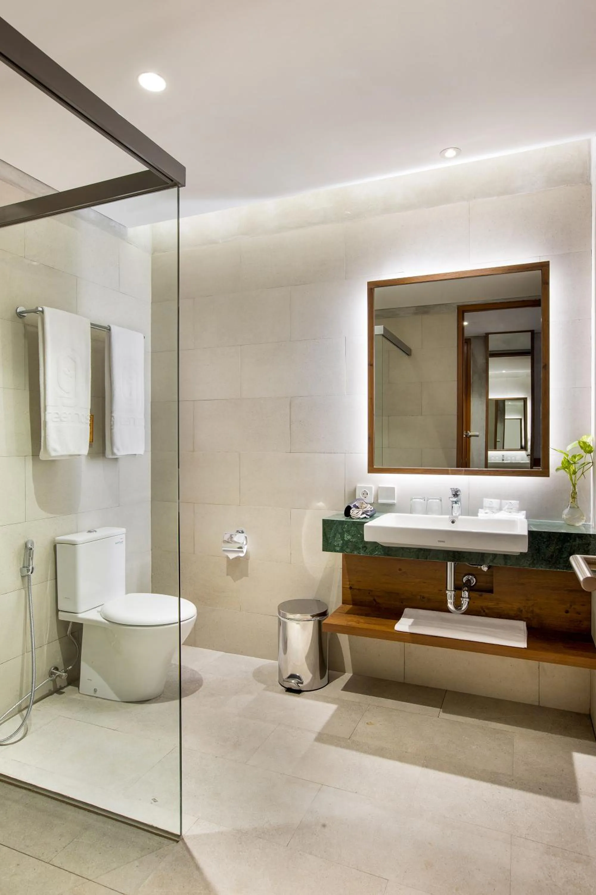 Shower in Greenhost Boutique Hotel Prawirotaman