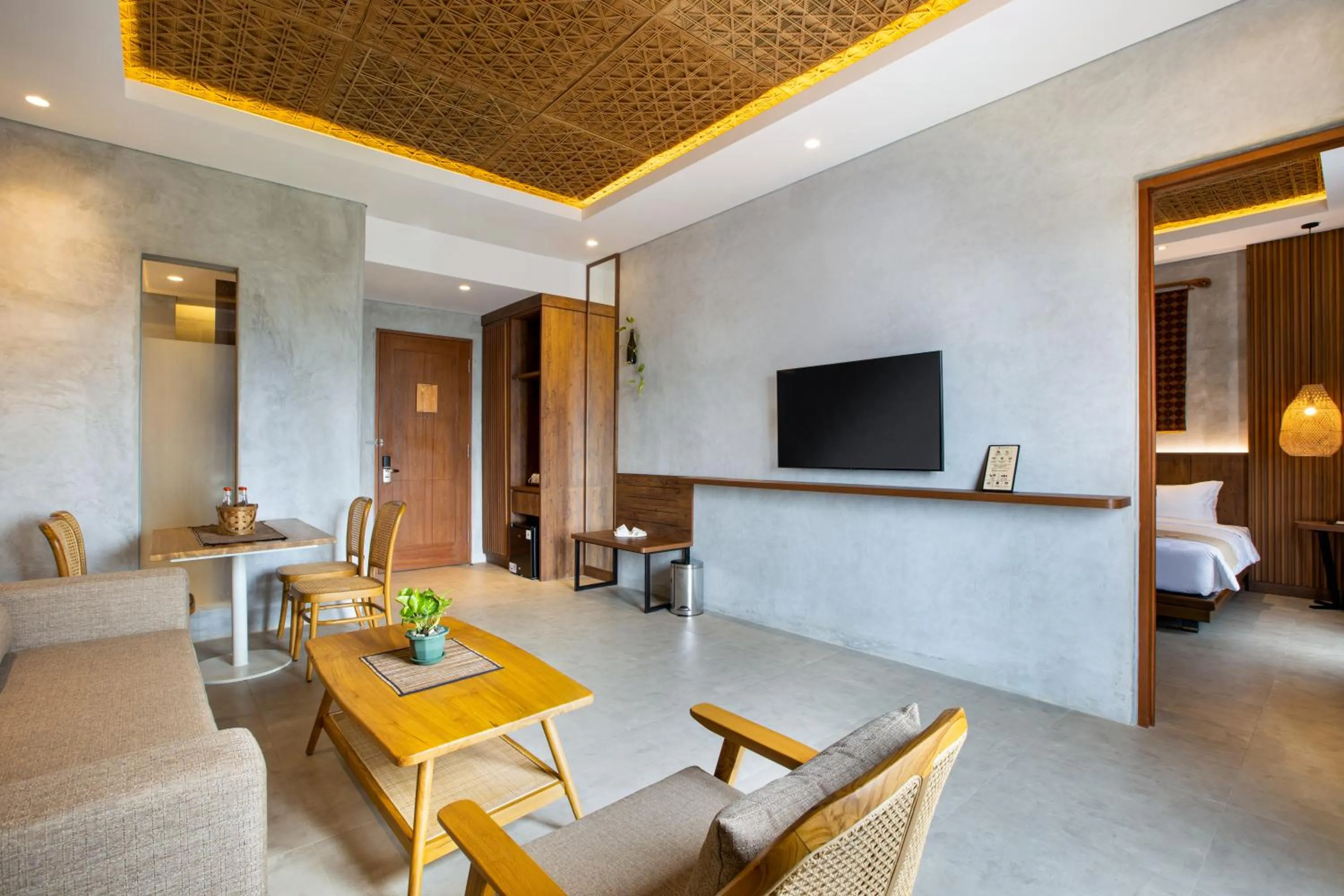 Living room in Greenhost Boutique Hotel Prawirotaman