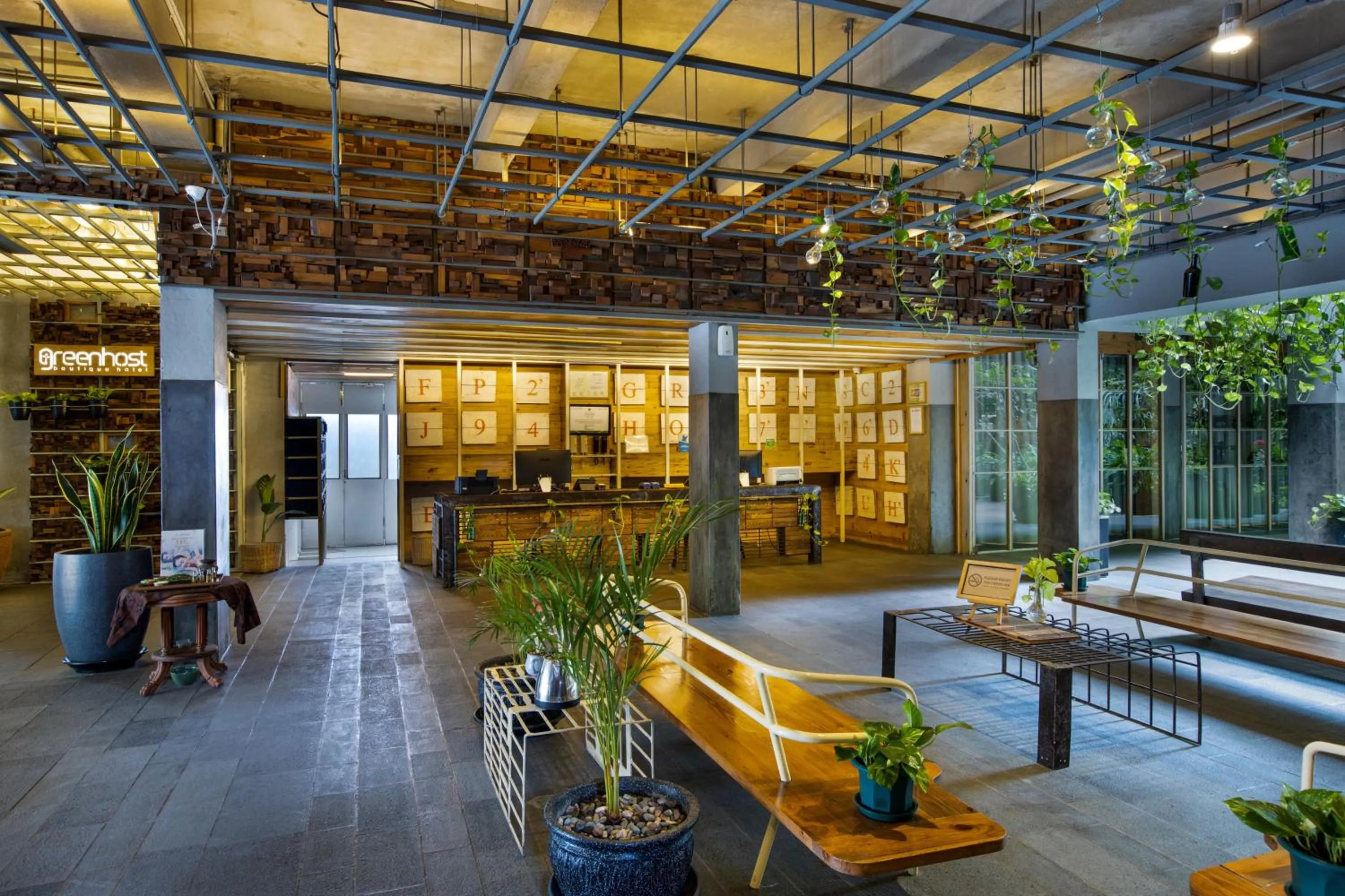 Lobby or reception in Greenhost Boutique Hotel Prawirotaman