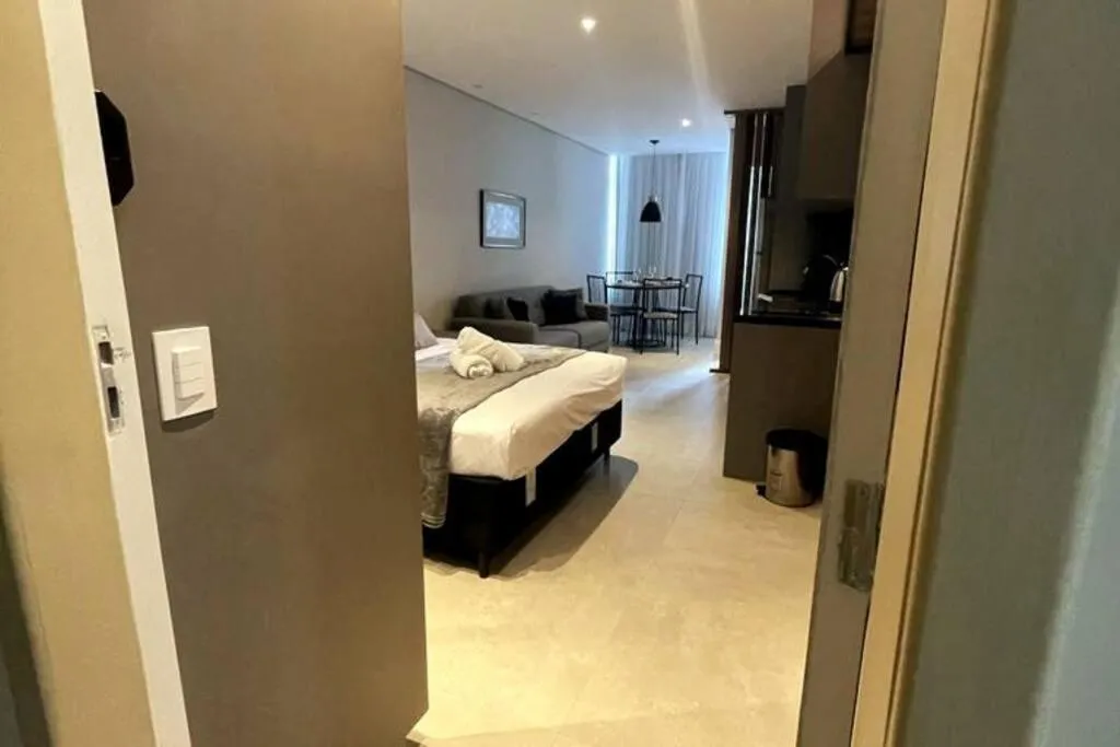 Bed in PA2412 I Lindo Studio 37 Mts2 na Avenida Paulista