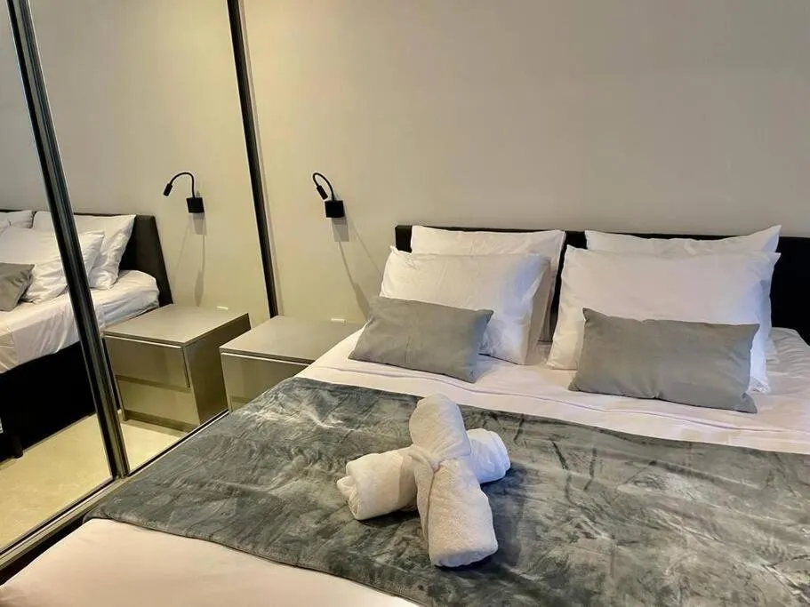 Bed in PA2412 I Lindo Studio 37 Mts2 na Avenida Paulista