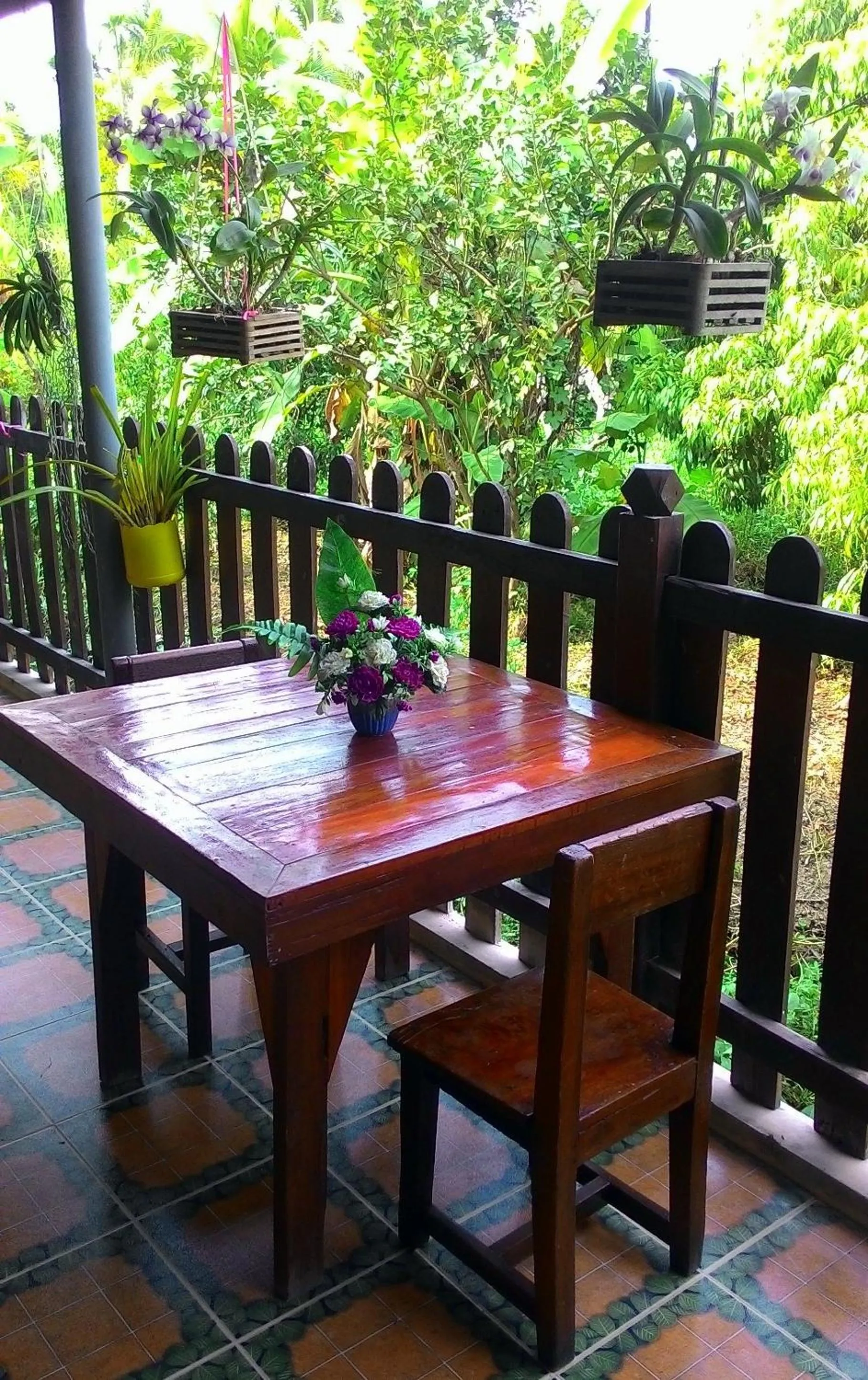 Natural landscape in Baan Benjathip