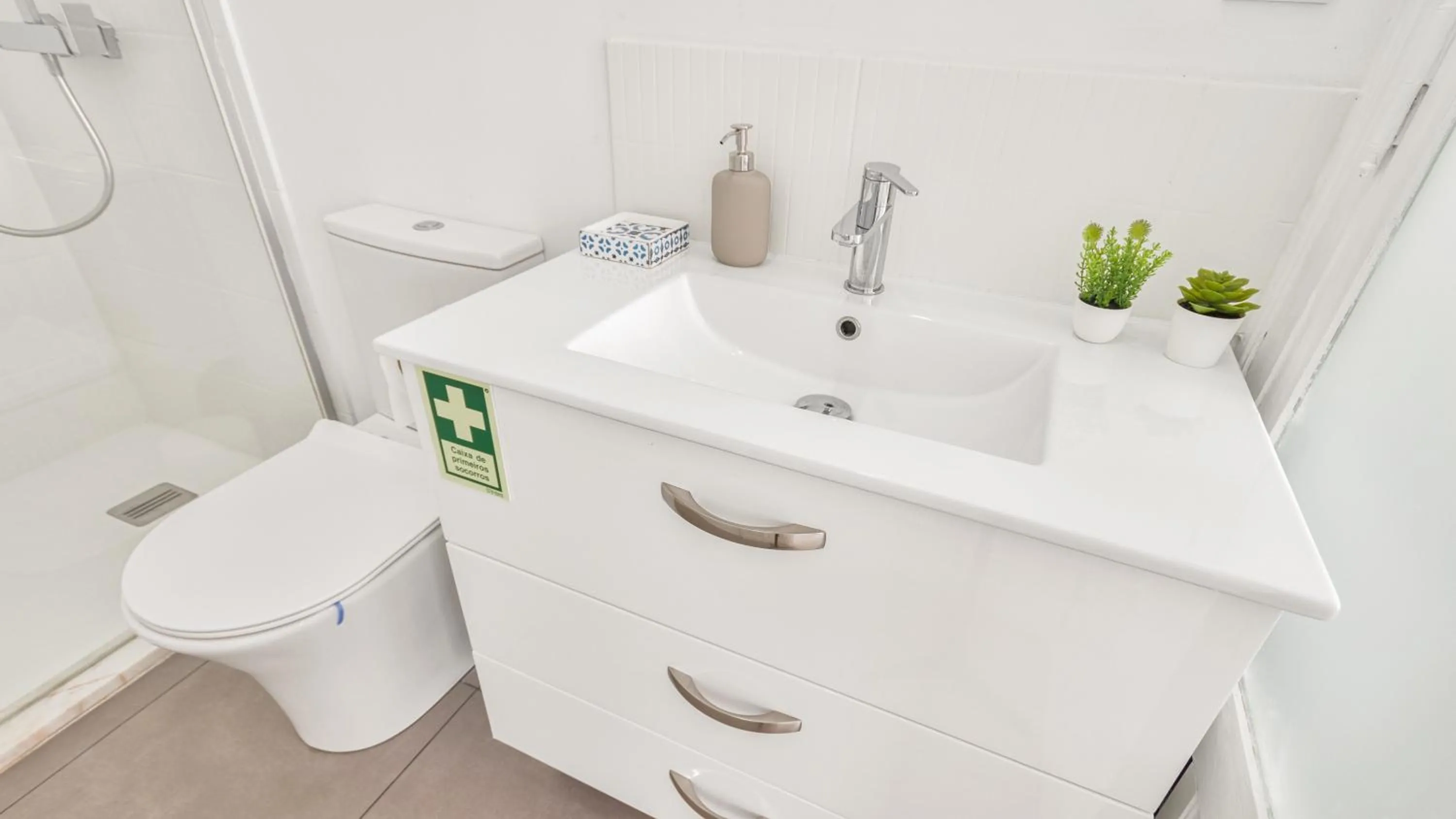 Bathroom in Sintra Retreat Residences by LovelyStay
