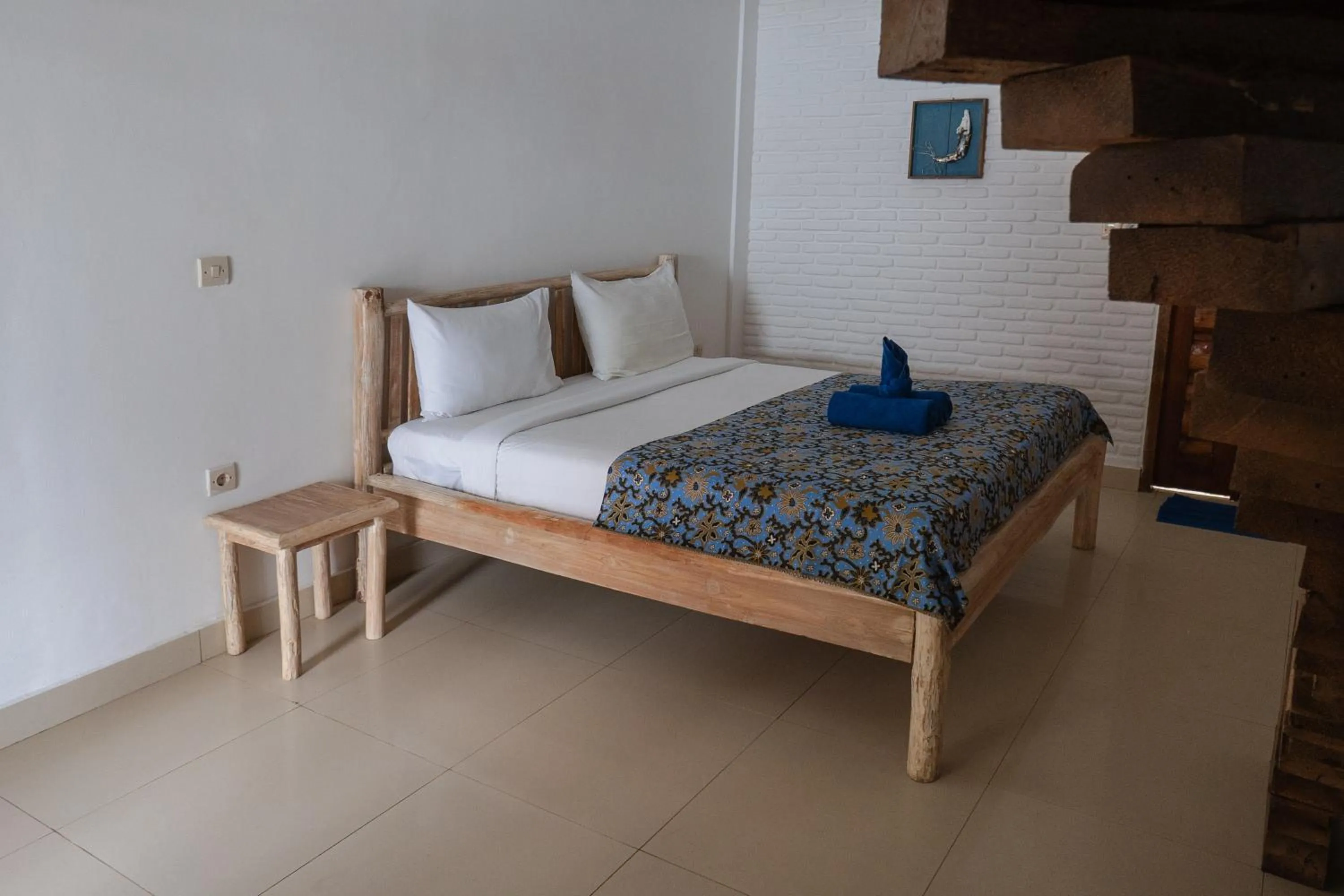 Bed in Villa Rika